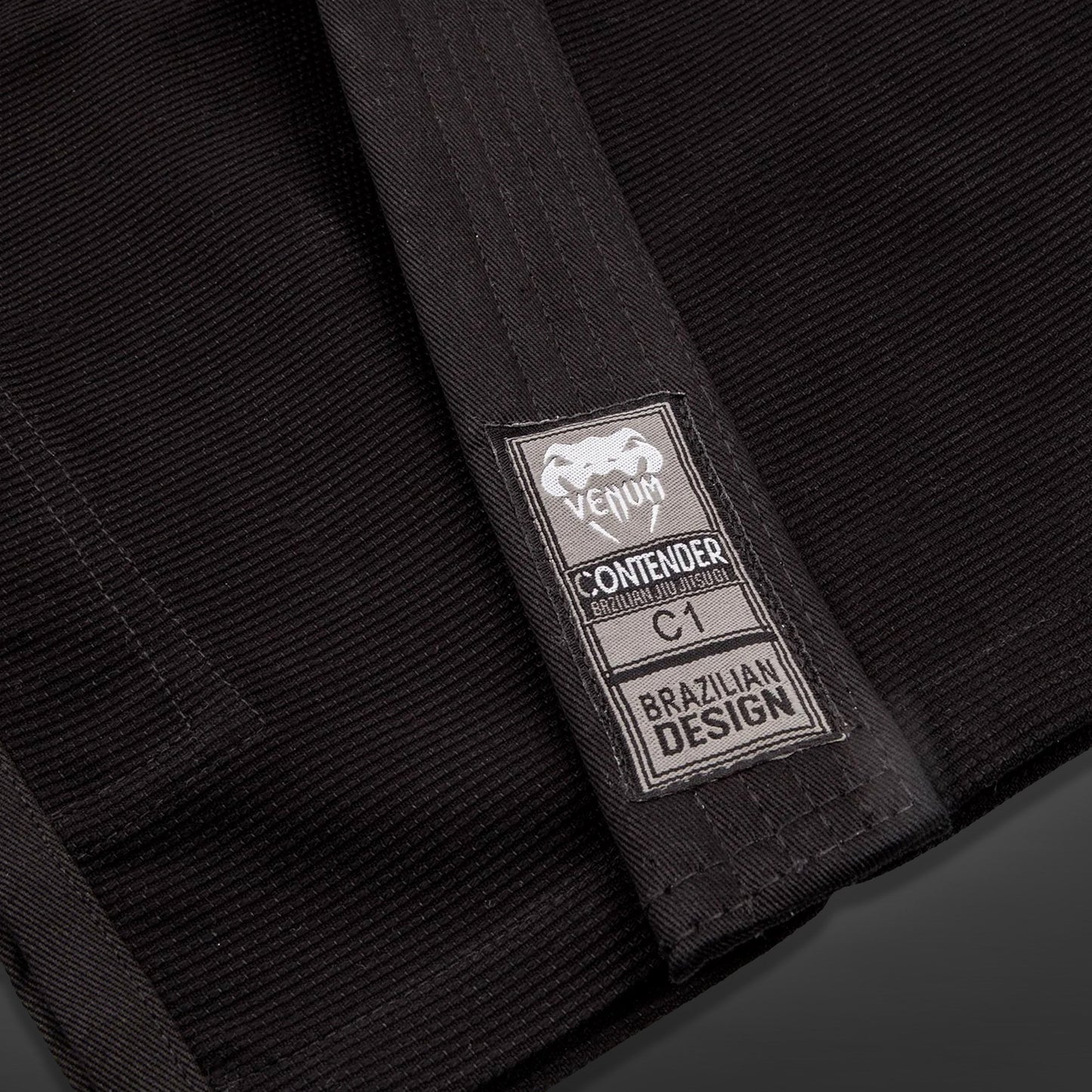 Venum Contender Kids BJJ Gi (Free white belt included) - Black