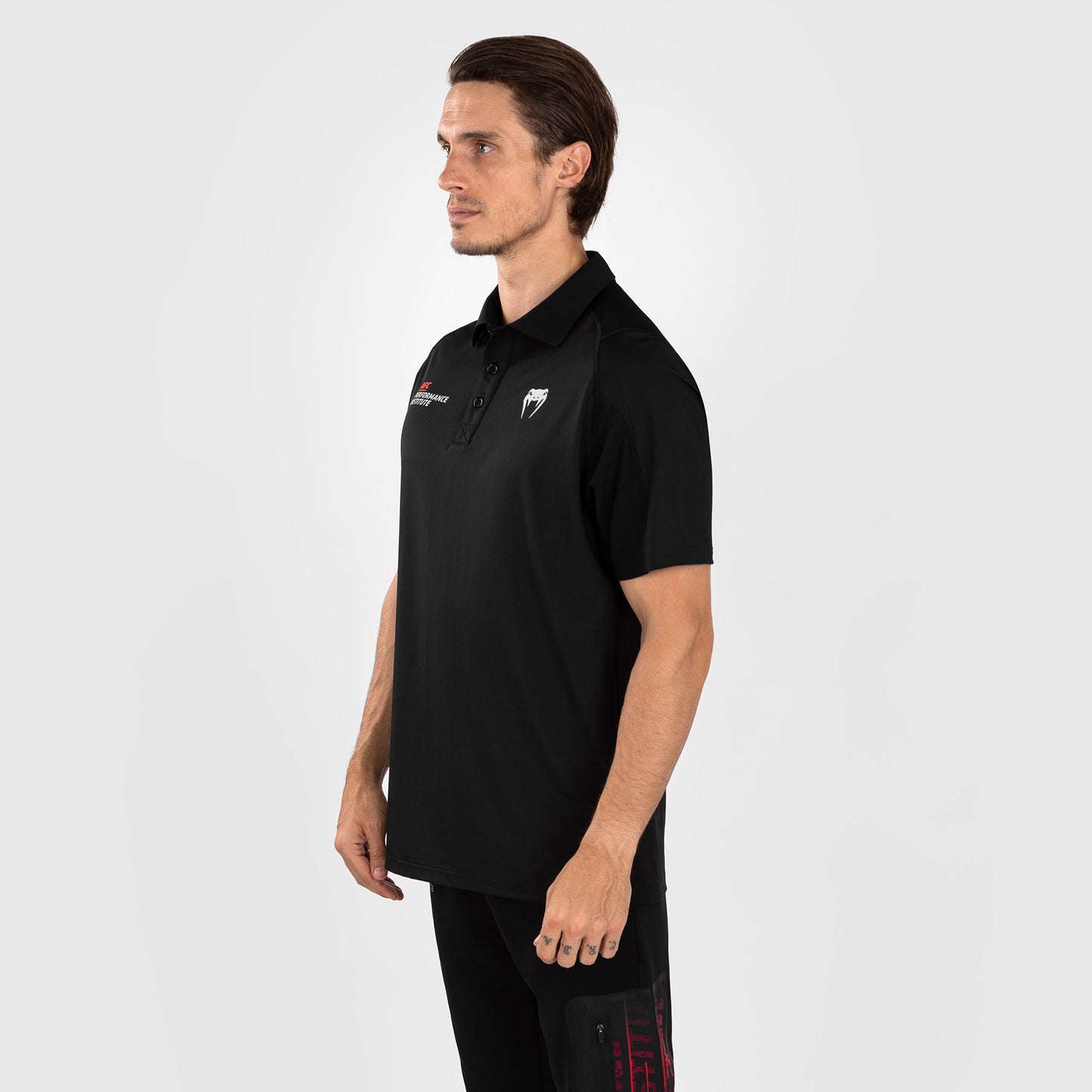 UFC Venum Performance Institute 2.0 Men’s Polo Shirt - Black/Red