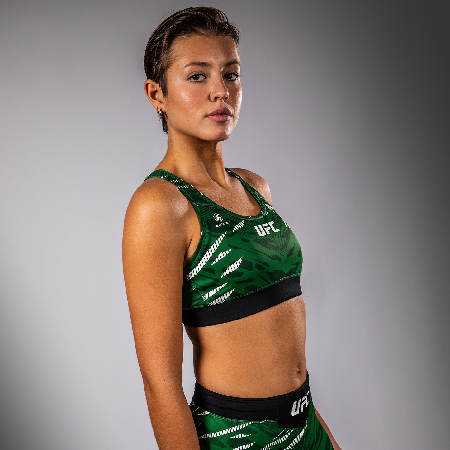 UFC Fusion by Venum Authentic Fight Night Women’s Sports Bra - Green