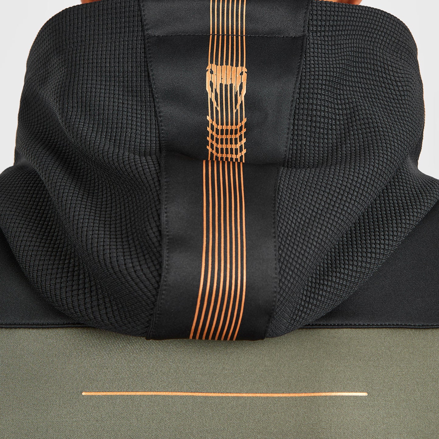 UFC Adrenaline by Venum Fight Week Men’s Zip Hoodie - Khaki/Bronze