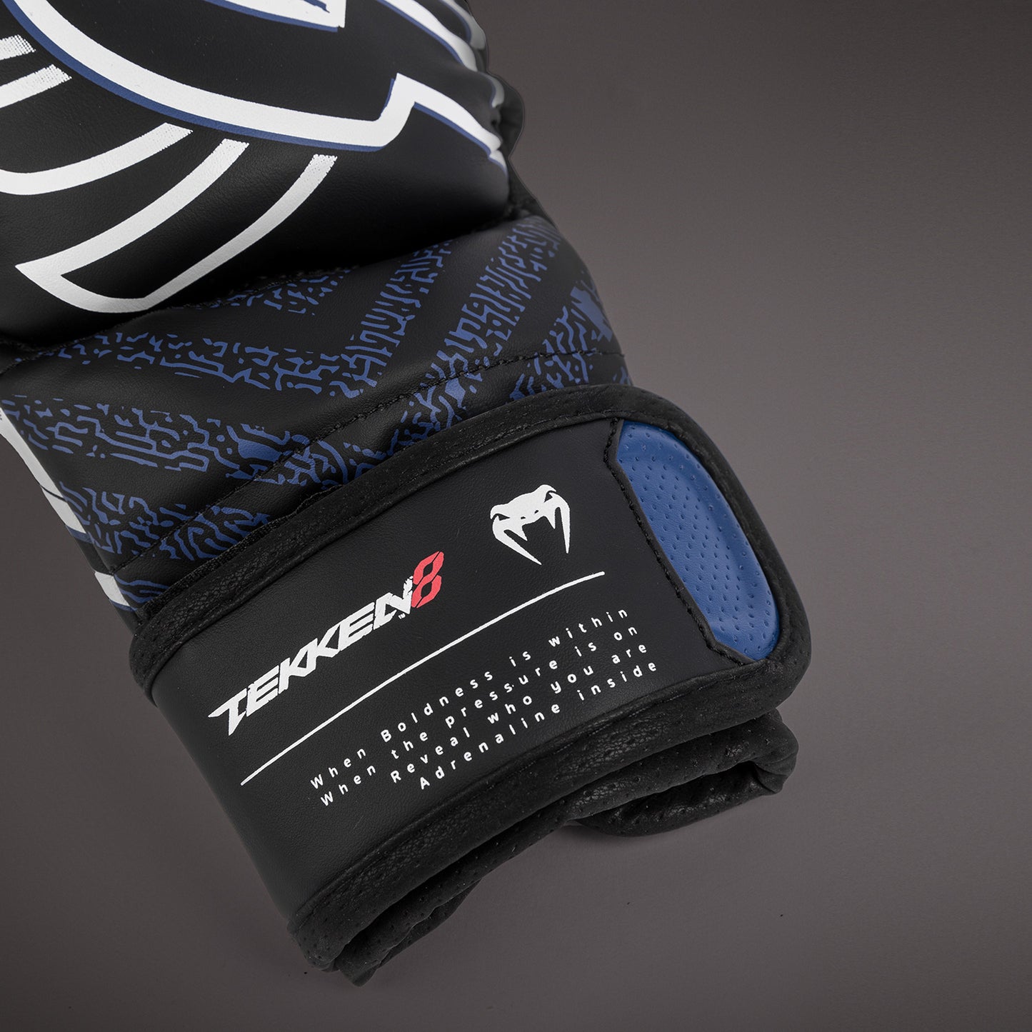 Venum x TEKKEN 8 - Jin Kazama MMA Sparring Gloves - Blue/Black/White