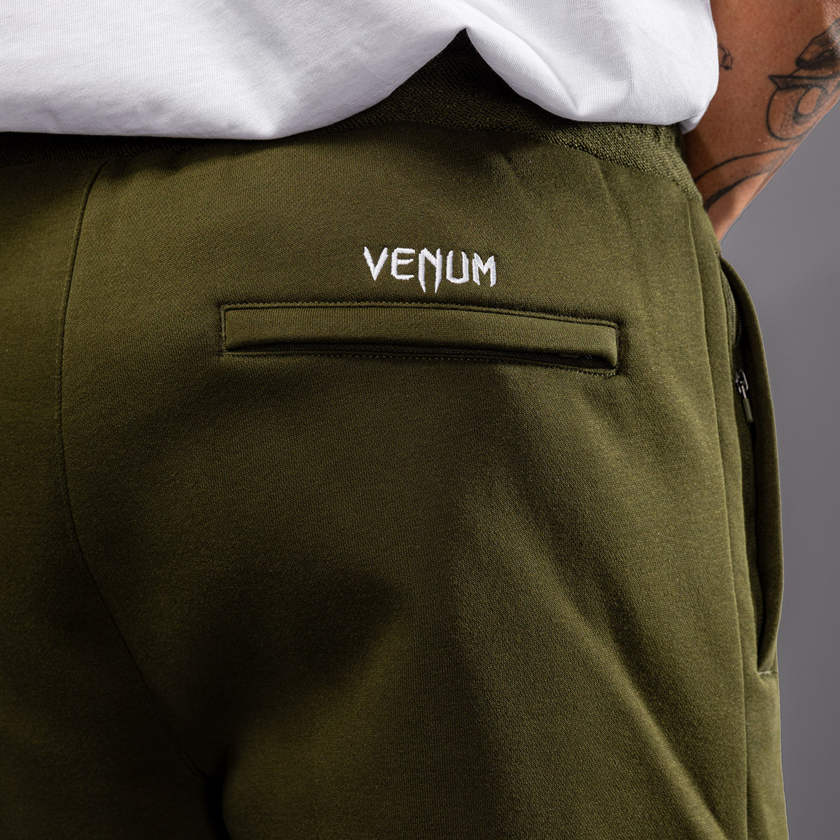 Venum Attack Fleece & Weave Joggers - Khaki