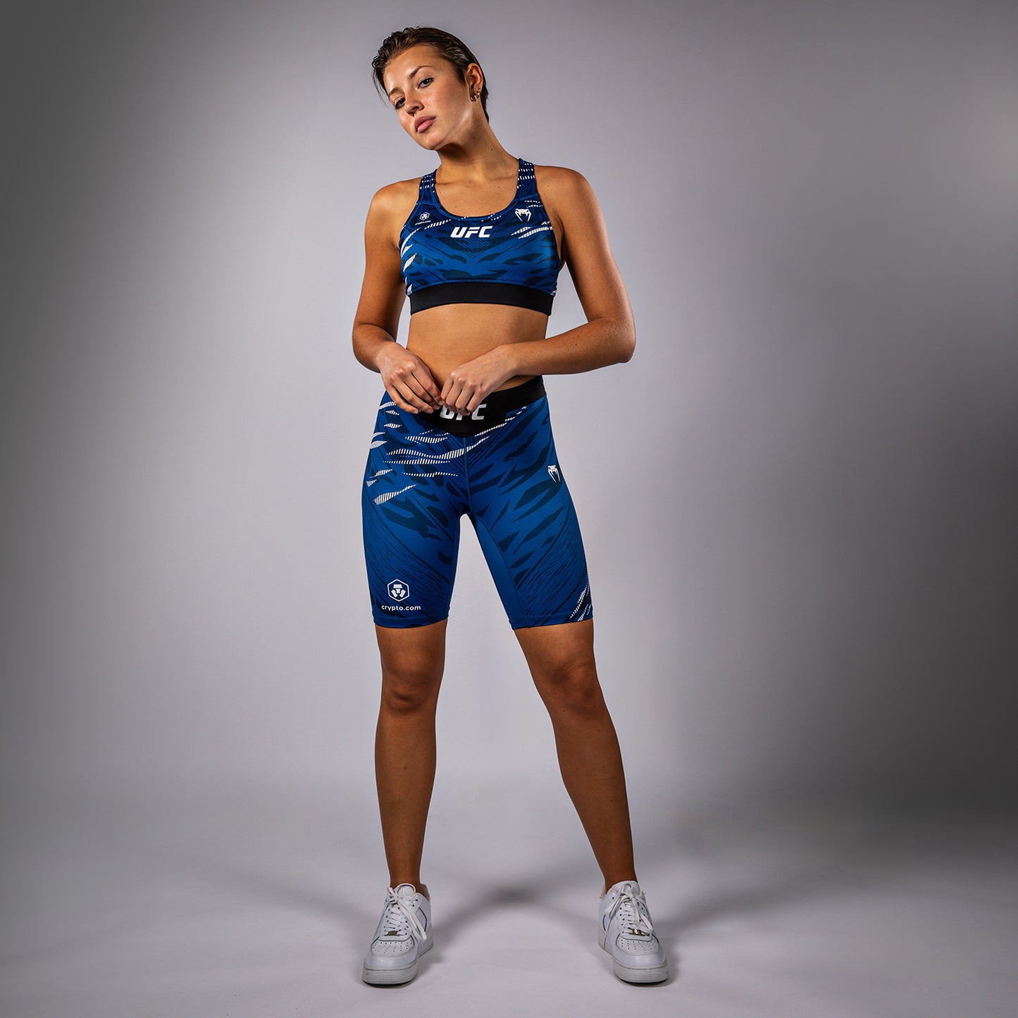 UFC Fusion by Venum Authentic Fight Night Women’s Sports Bra - Blue