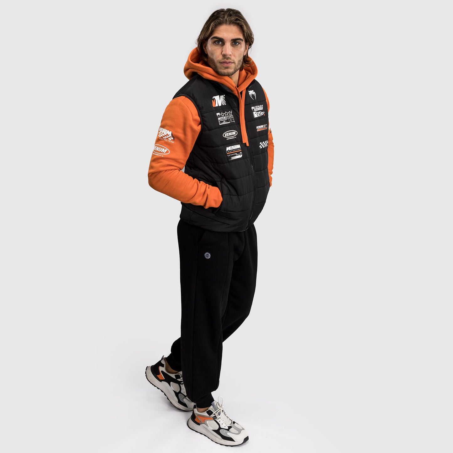 Venum Motorsport Down Jacket - Deep Black