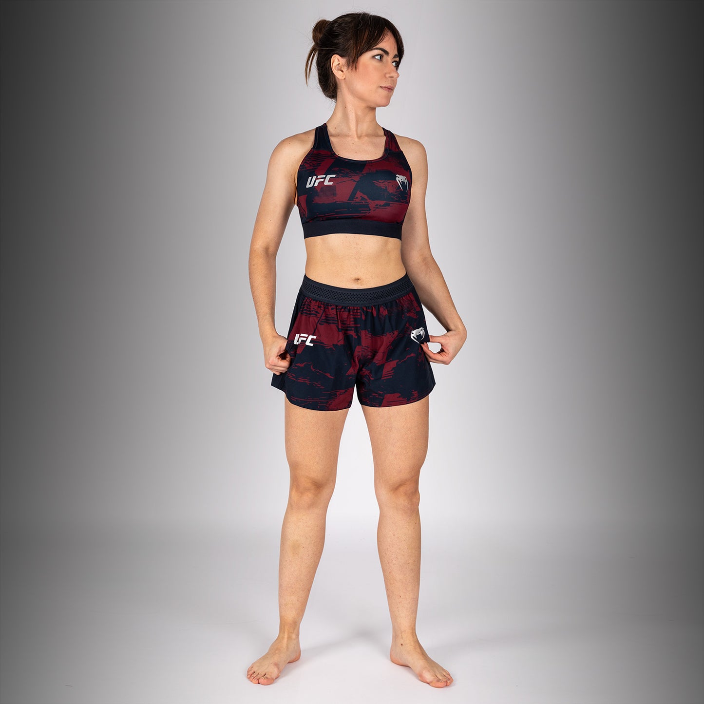 Women’s UFC Zenith by Venum Burgundy Authentic Fight Week Performance Short