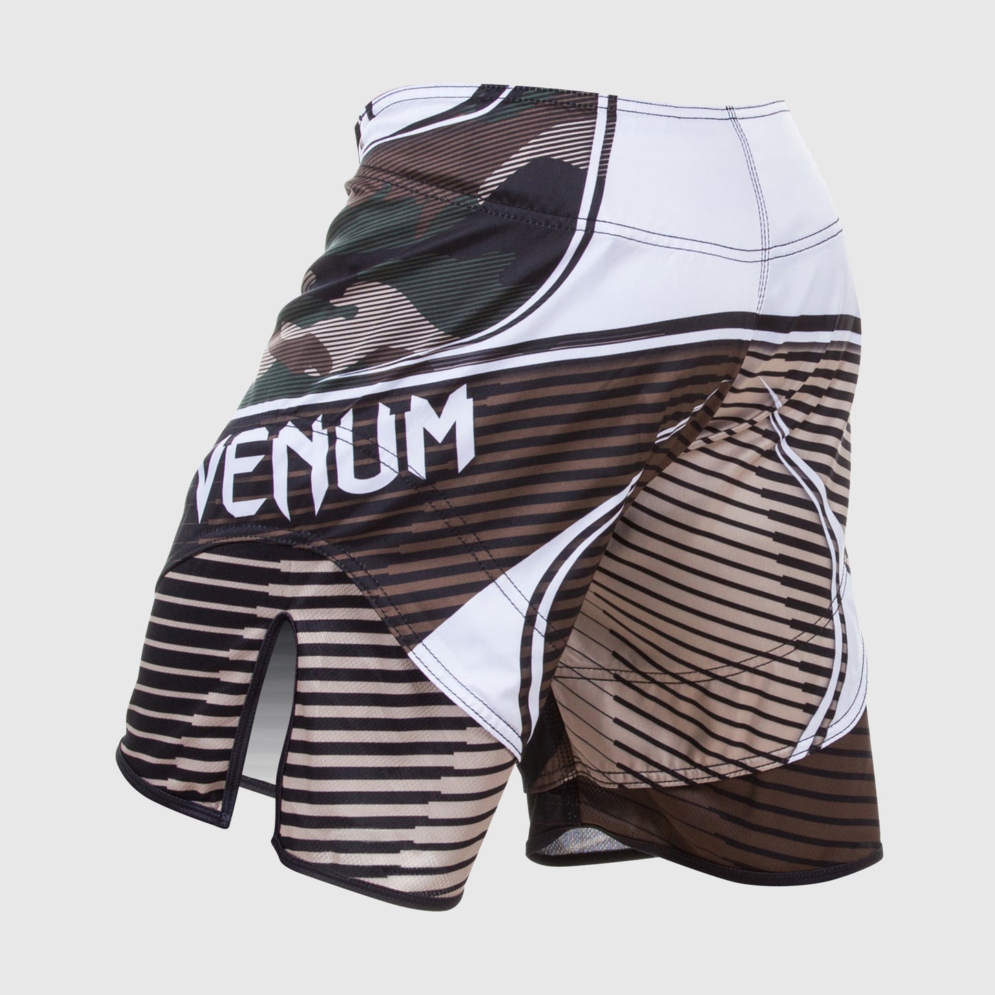 Venum Camo Hero Fightshorts - Green/Brown
