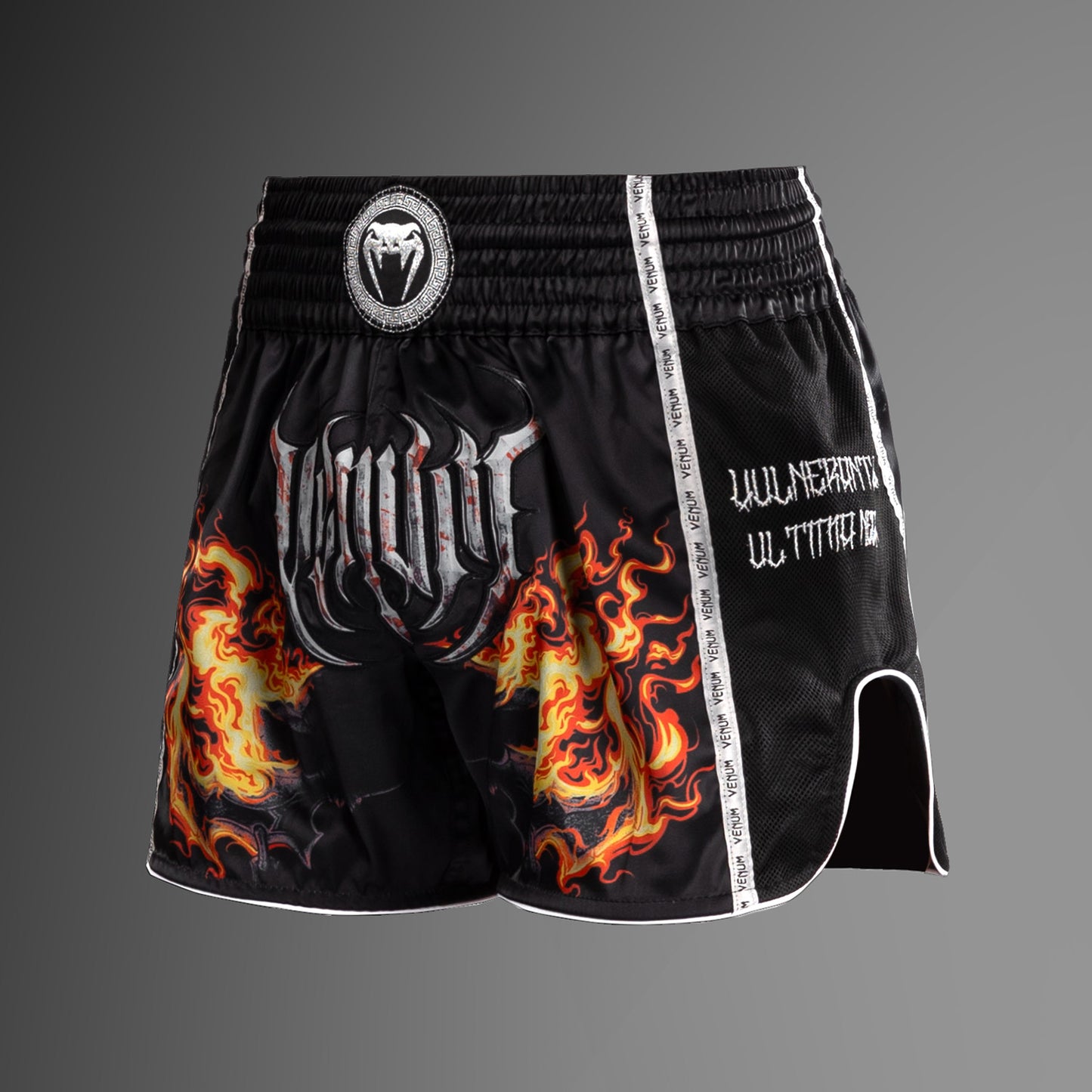 Venum Gladiator 5.0 Muay Thai Shorts - Black/Neon Orange