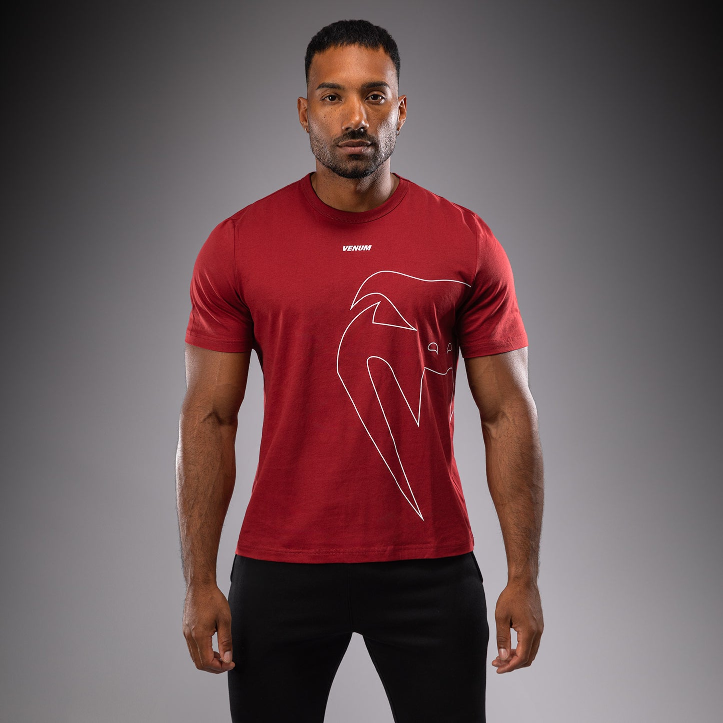 Venum Giant Connect T-Shirt - Red Carmin