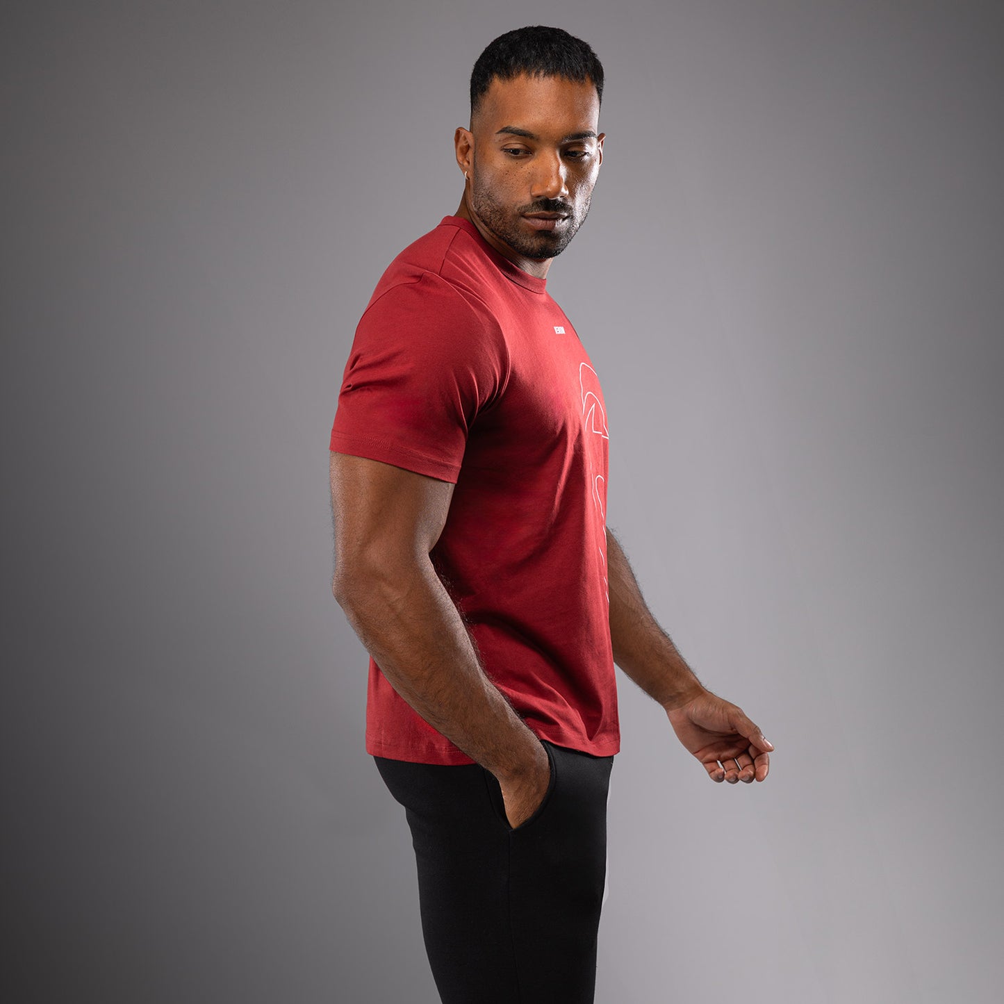 Venum Giant Connect T-Shirt - Red Carmin