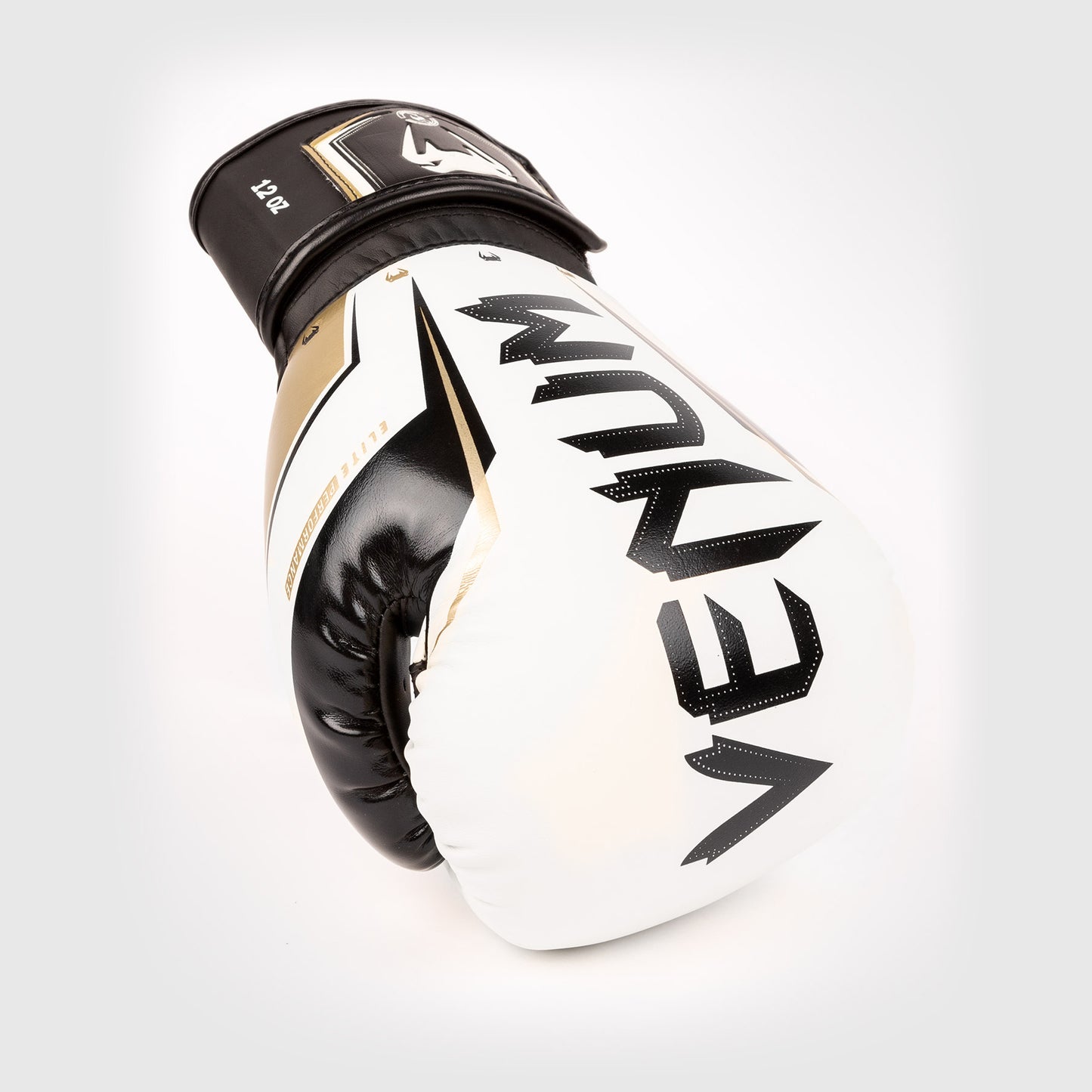 Venum Elite Evo Boxing Gloves - White/Gold