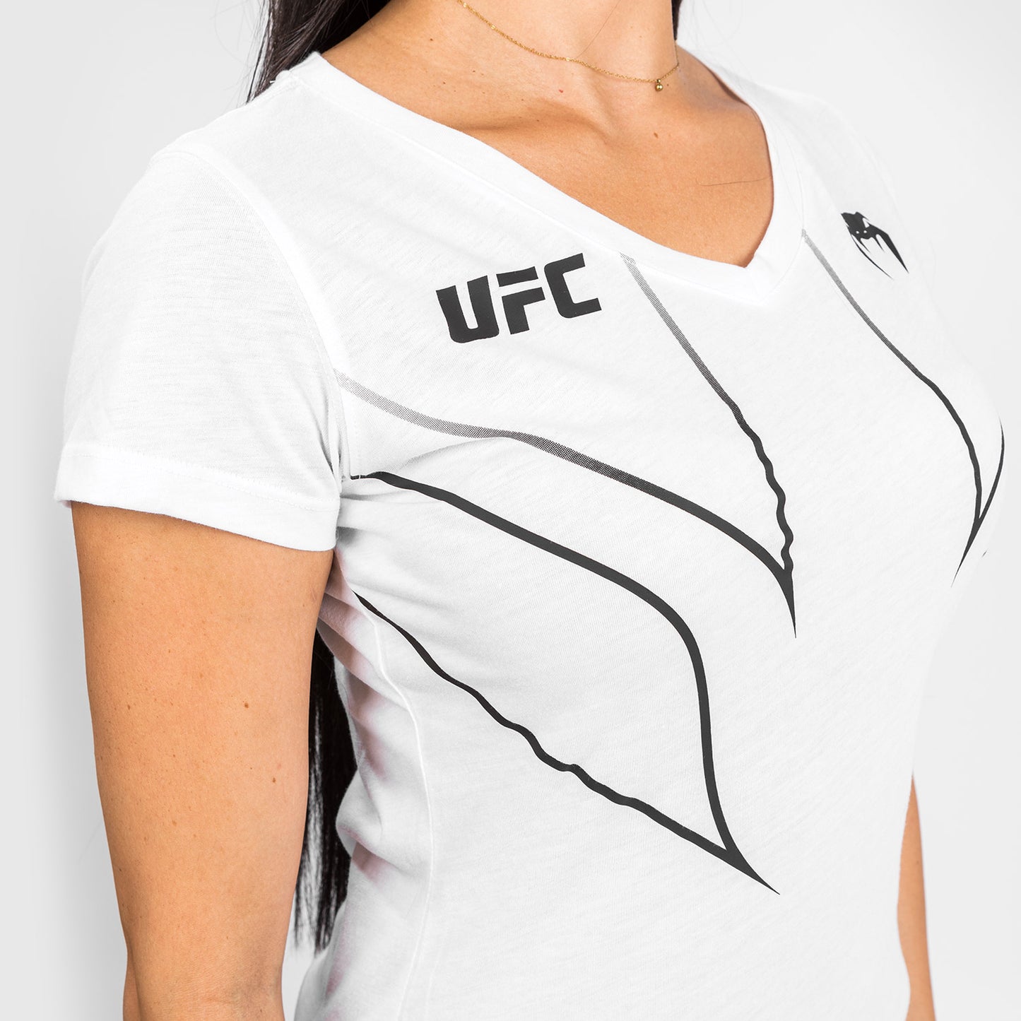 UFC Venum Fight Night 2.0 Replica Women's T-shirt - White