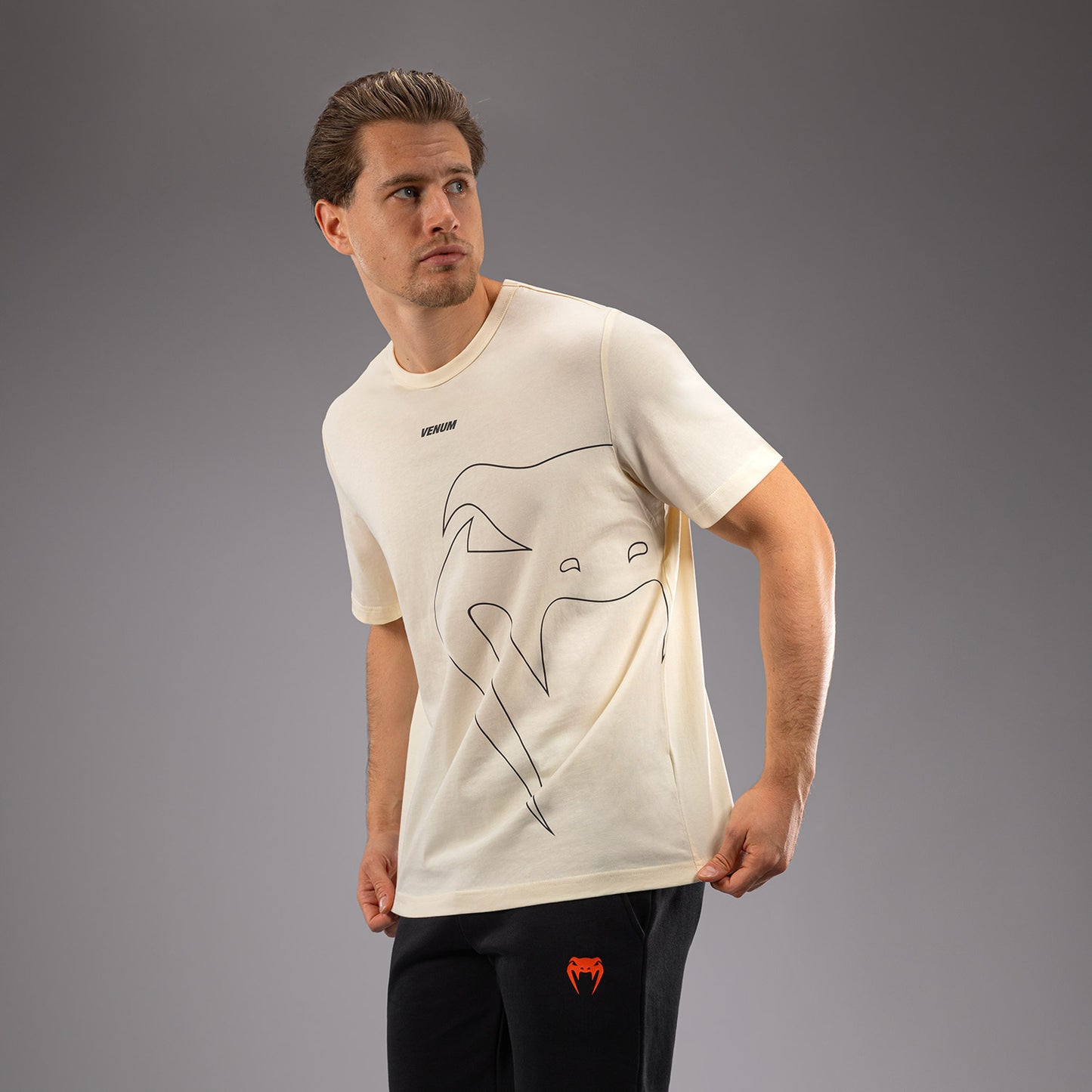 Venum Giant Connect T-Shirt - Off-White