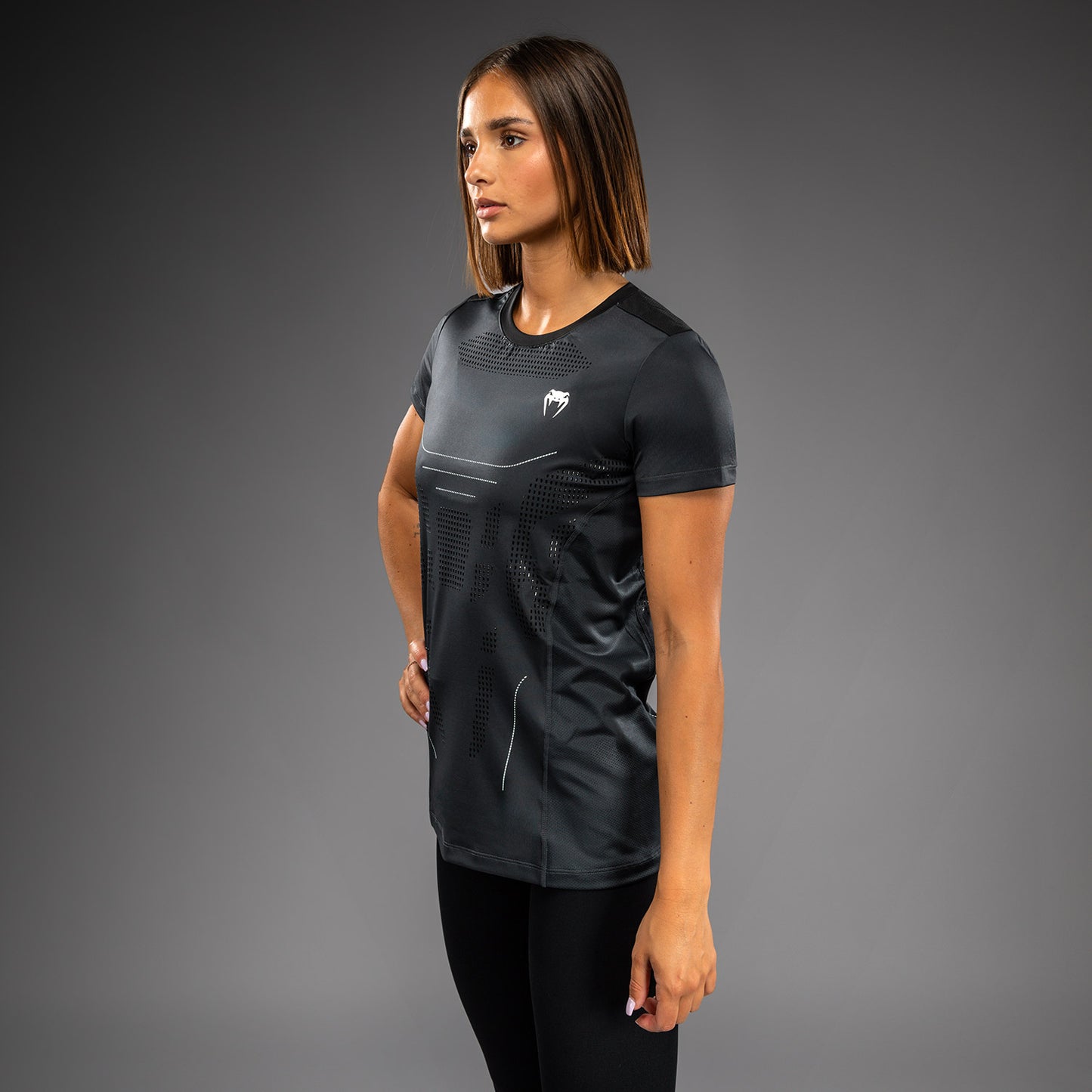 Venum Technical 3.0 Women’s Dry Tech T-Shirt - Storm Grey
