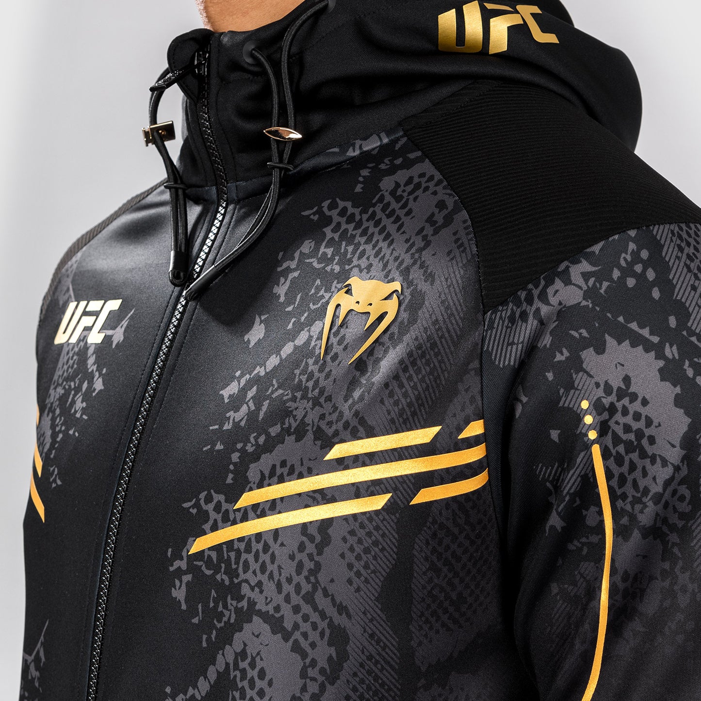 UFC Adrenaline by Venum Authentic Fight Night Men’s Walkout Hoodie - Champion