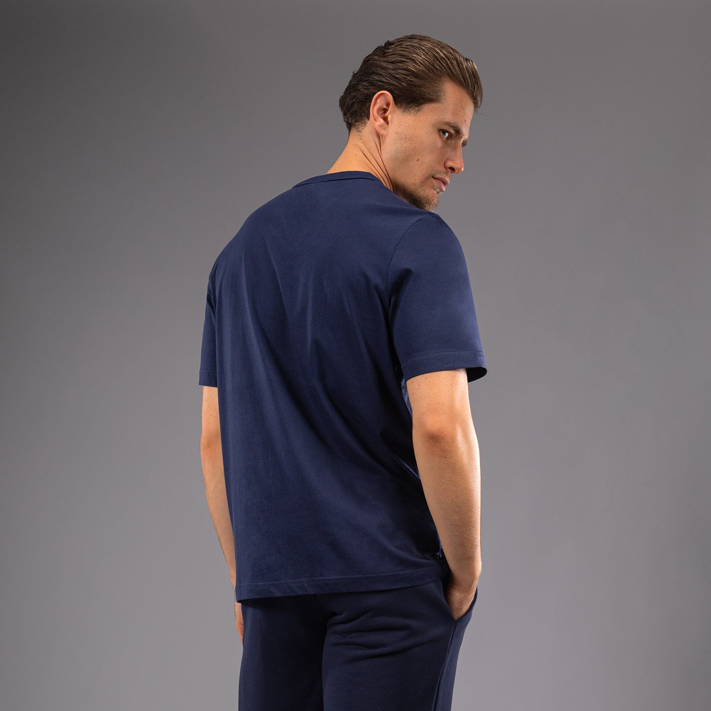 Venum Giant Connect T-Shirt - Navy Blue