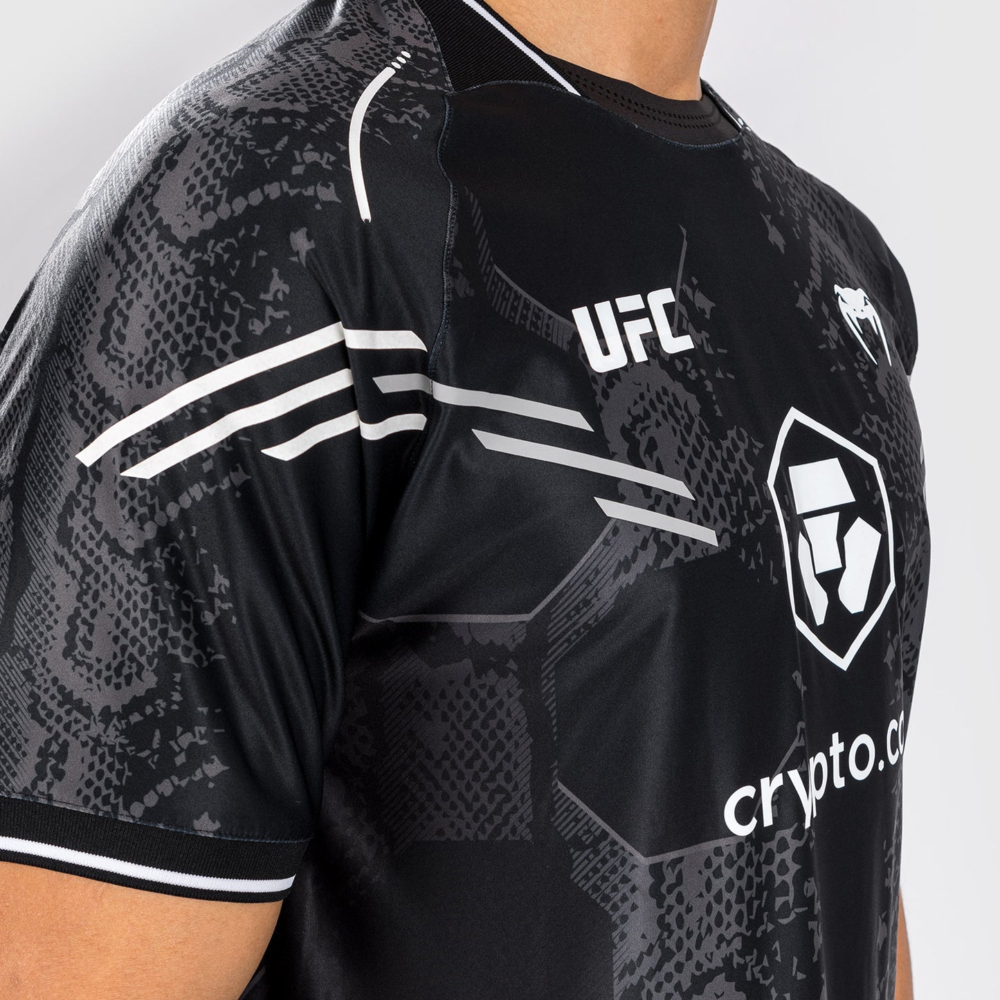 UFC Adrenaline by Venum Authentic Fight Night Men’s Walkout Jersey - Black