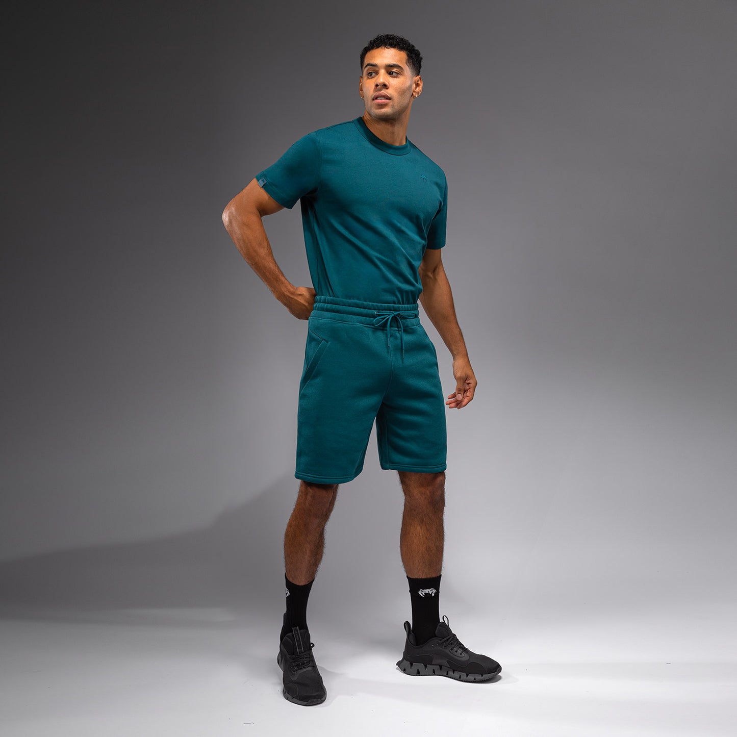 Venum Silent Power Cotton Shorts - Paon Green
