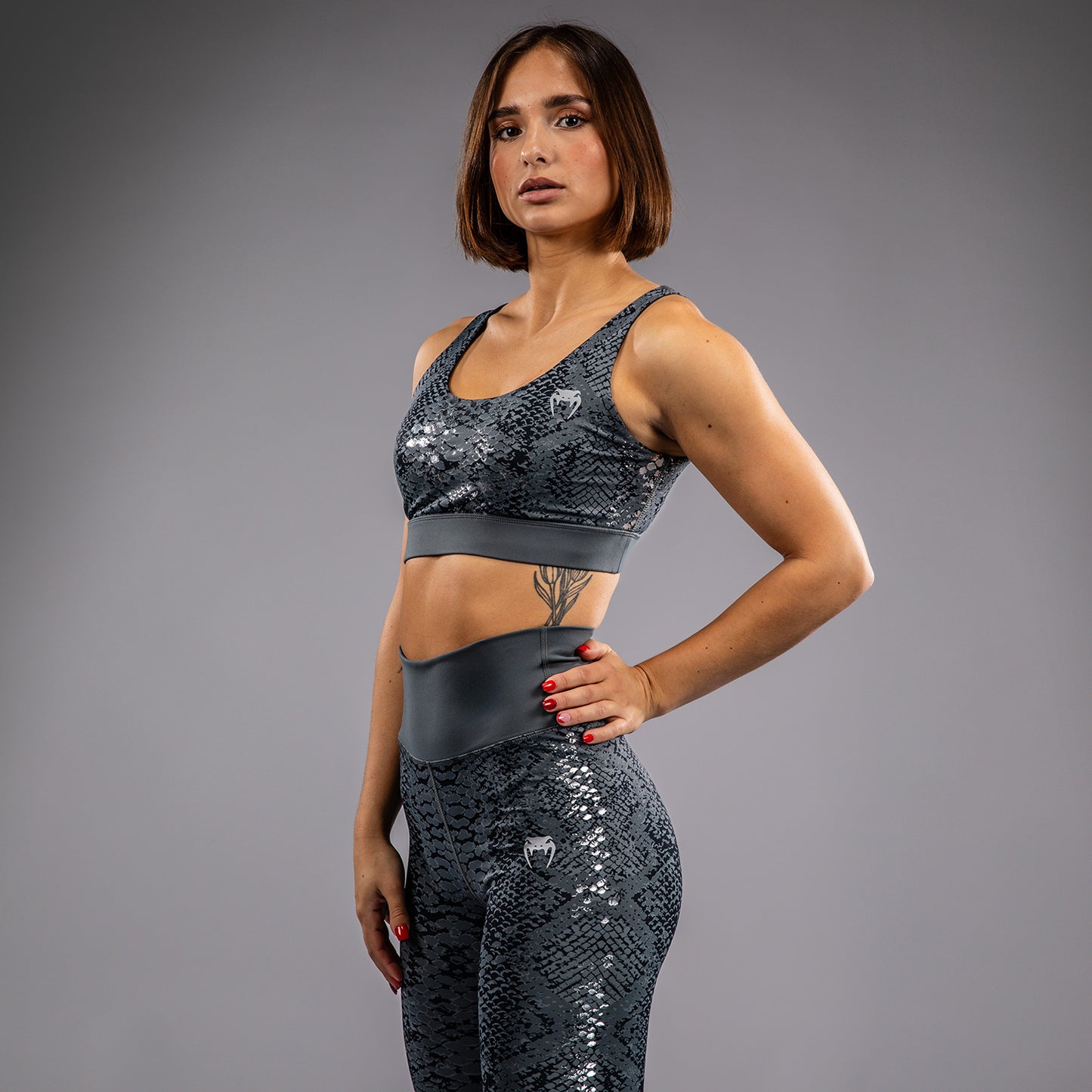 Venum Amazonia Women’s Sports Bra - Dark Grey