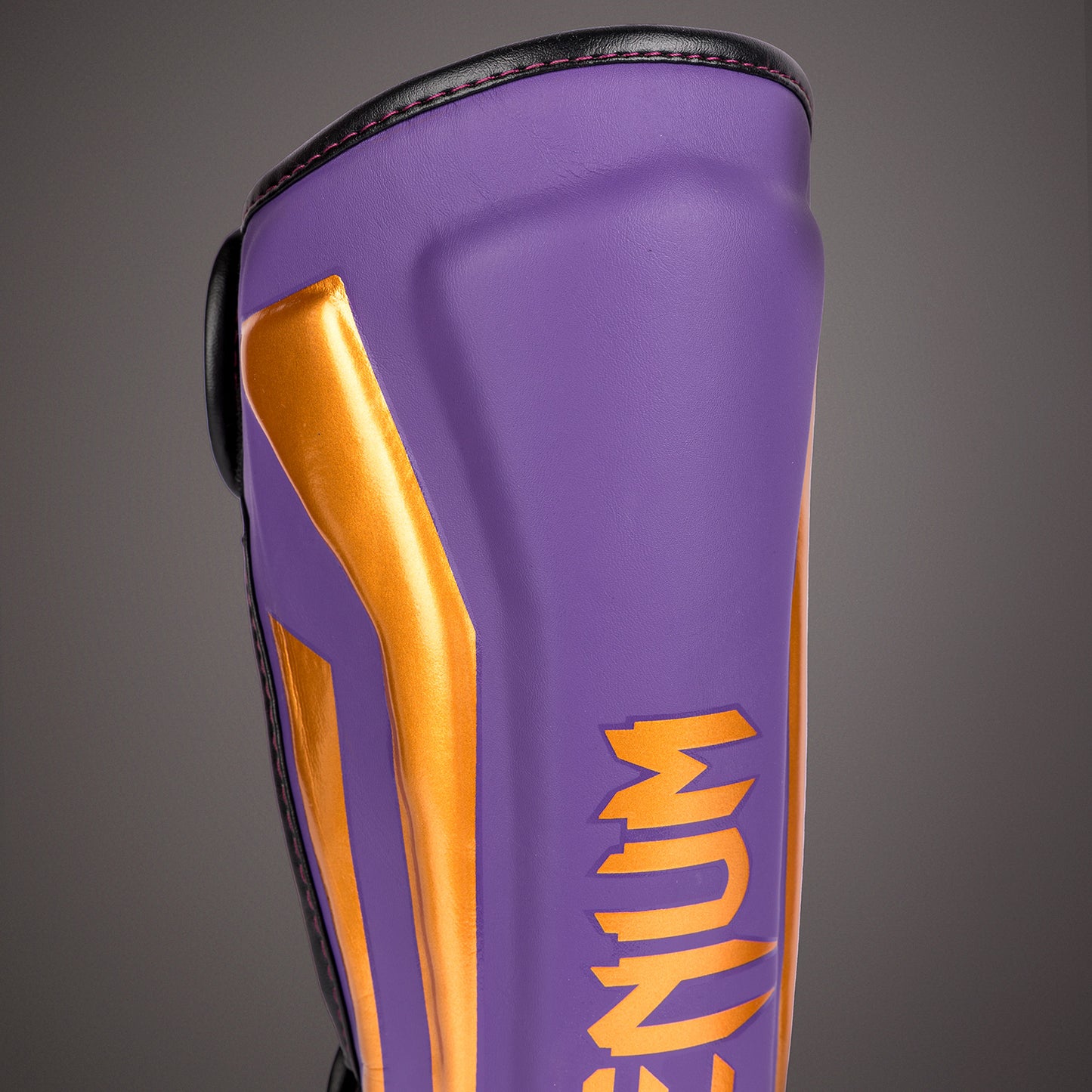 Venum Elite Shin Guards - Dark Purple - Special Edition