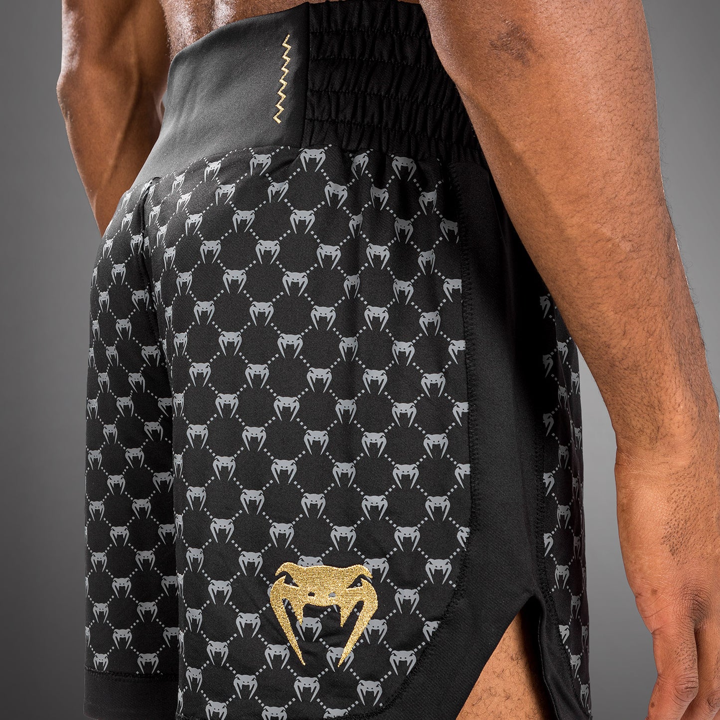Venum Monogram Boxing Short - Black