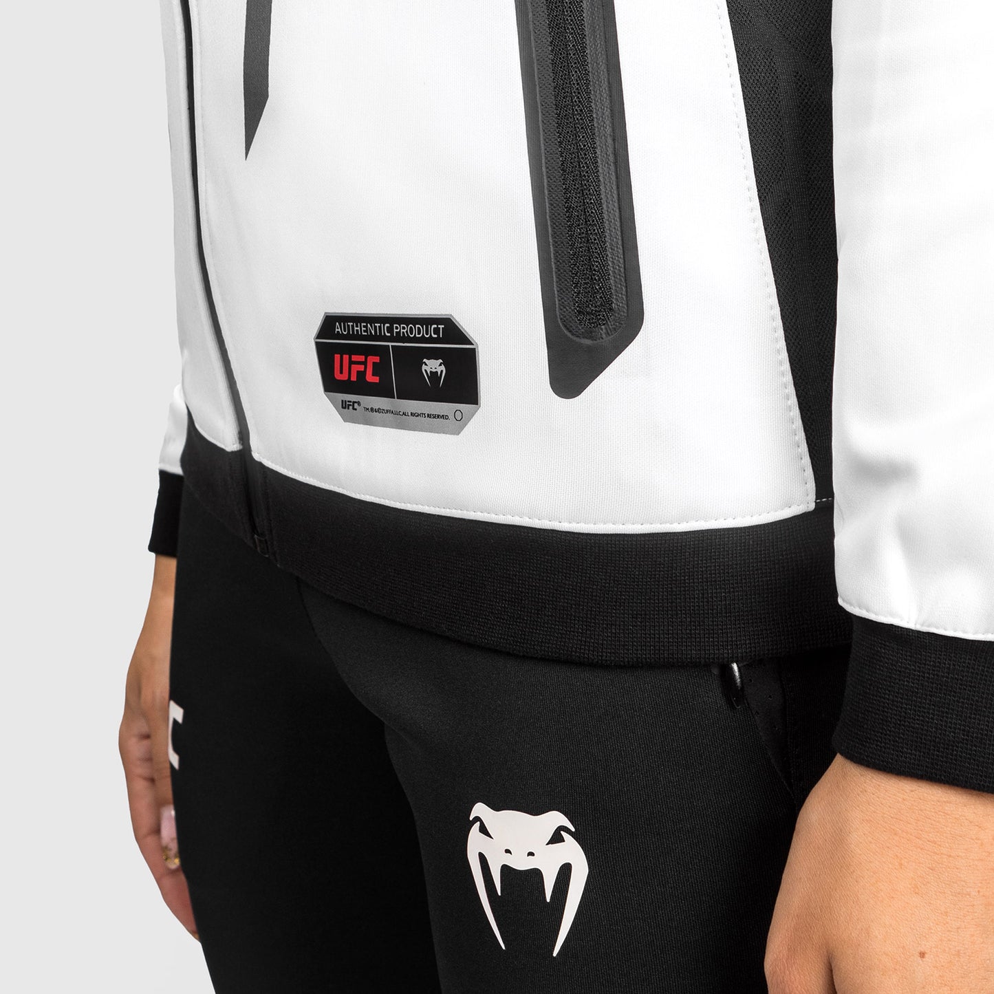 UFC Venum Authentic Fight Night 2.0 Kit by Venum Women's Walkout Hoodie - White