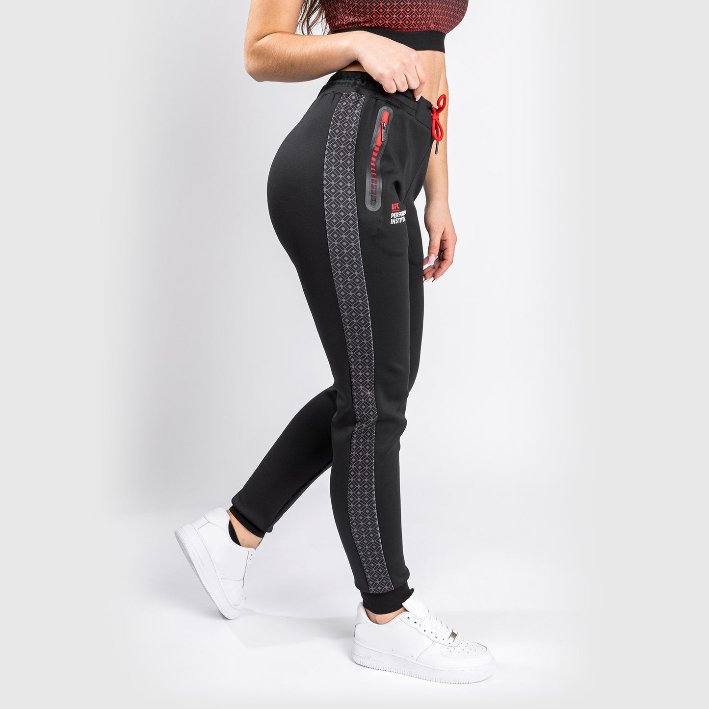 UFC Venum Performance Institute Jogger - For Women - Black/Red