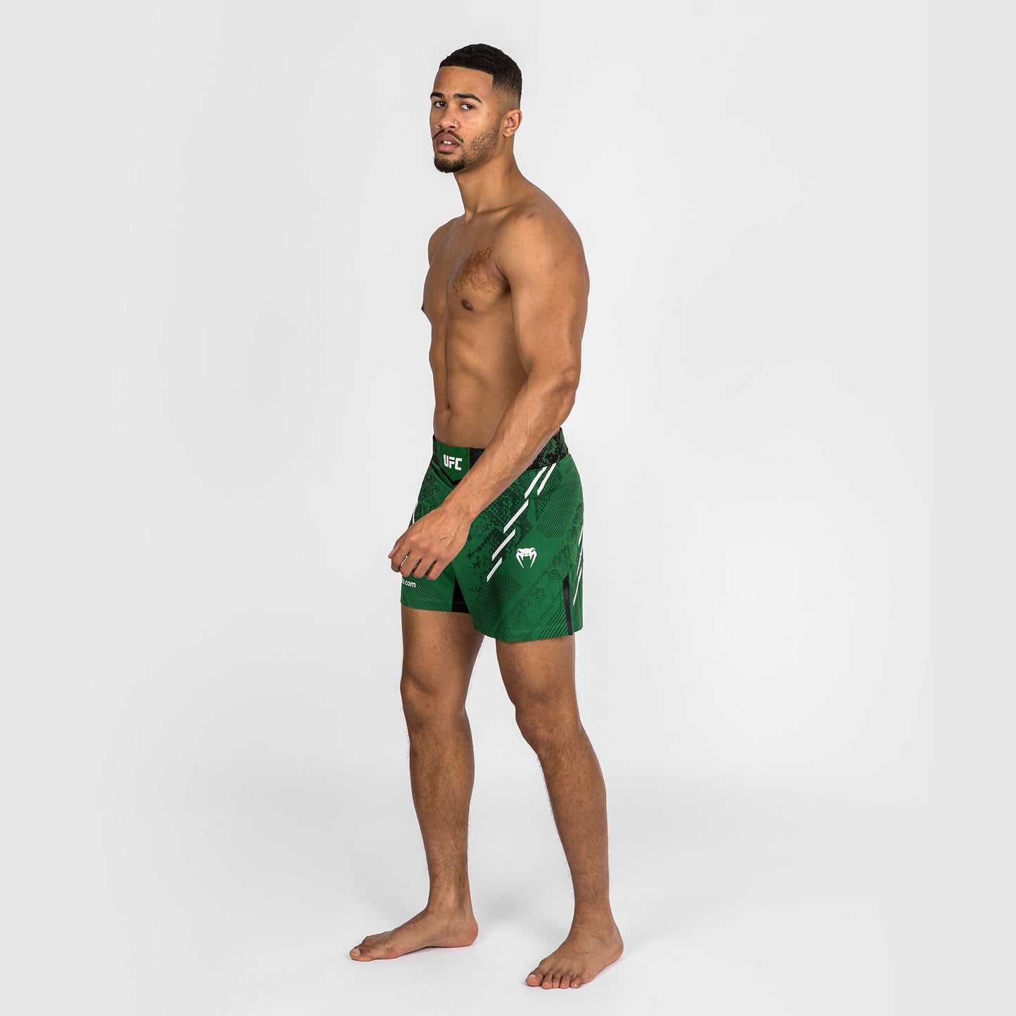 UFC Adrenaline by Venum Authentic Fight Night Men's Fight Short - Short Fit - Green