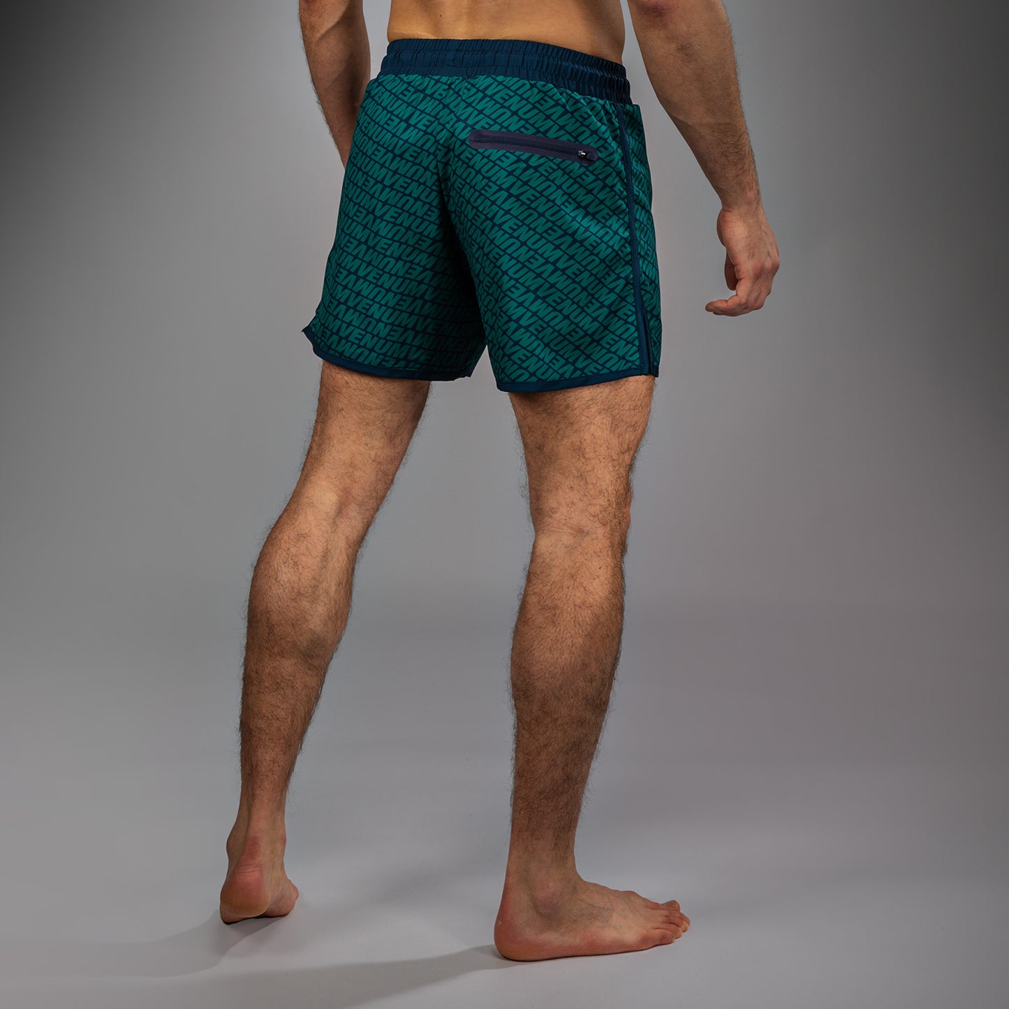 Venum Echo Board Shorts - Deep Ocean Blue/Emerald Green