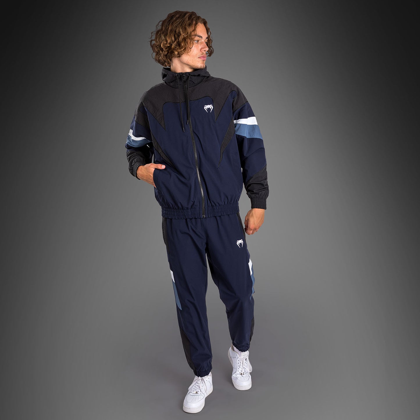 Venum Attack 90 Tracksuit Jacket - Navy