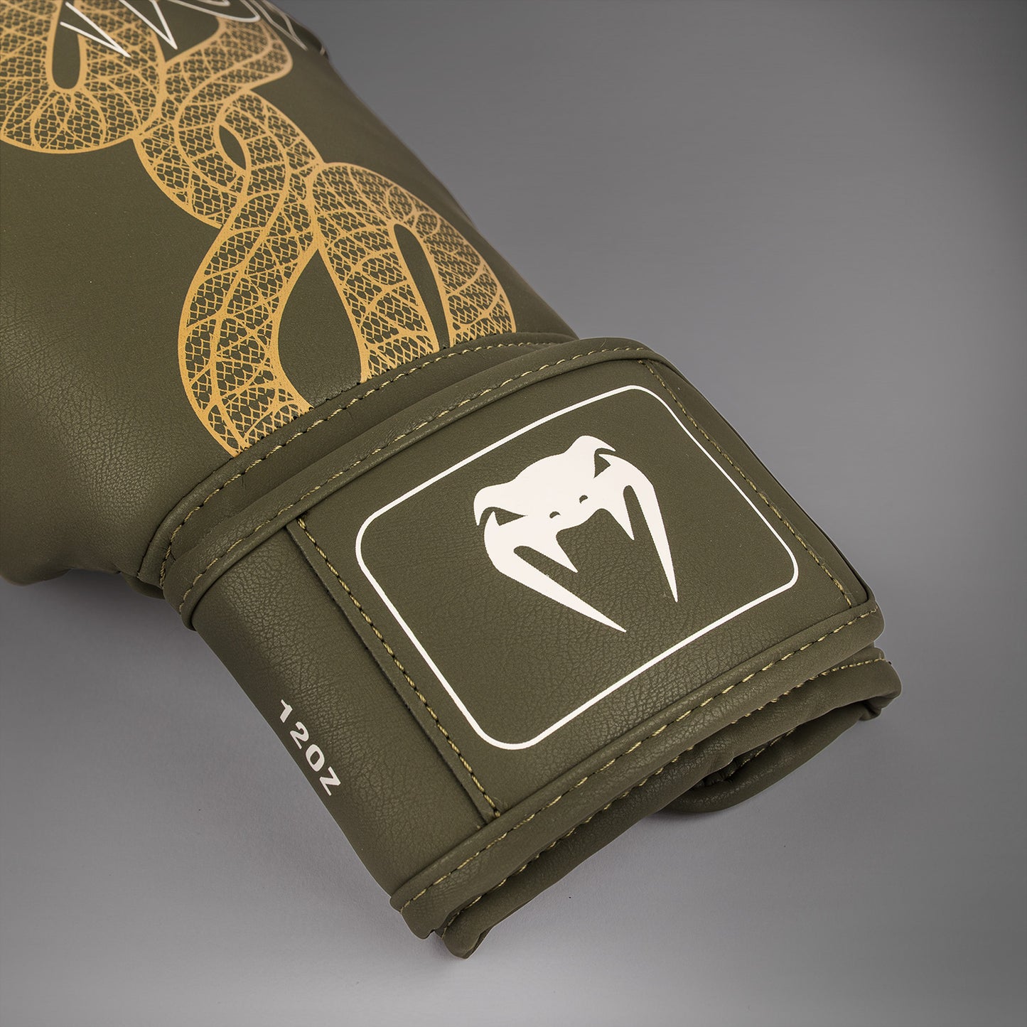Venum Serpenti Boxing Gloves - Khaki/Bronze/Ivory