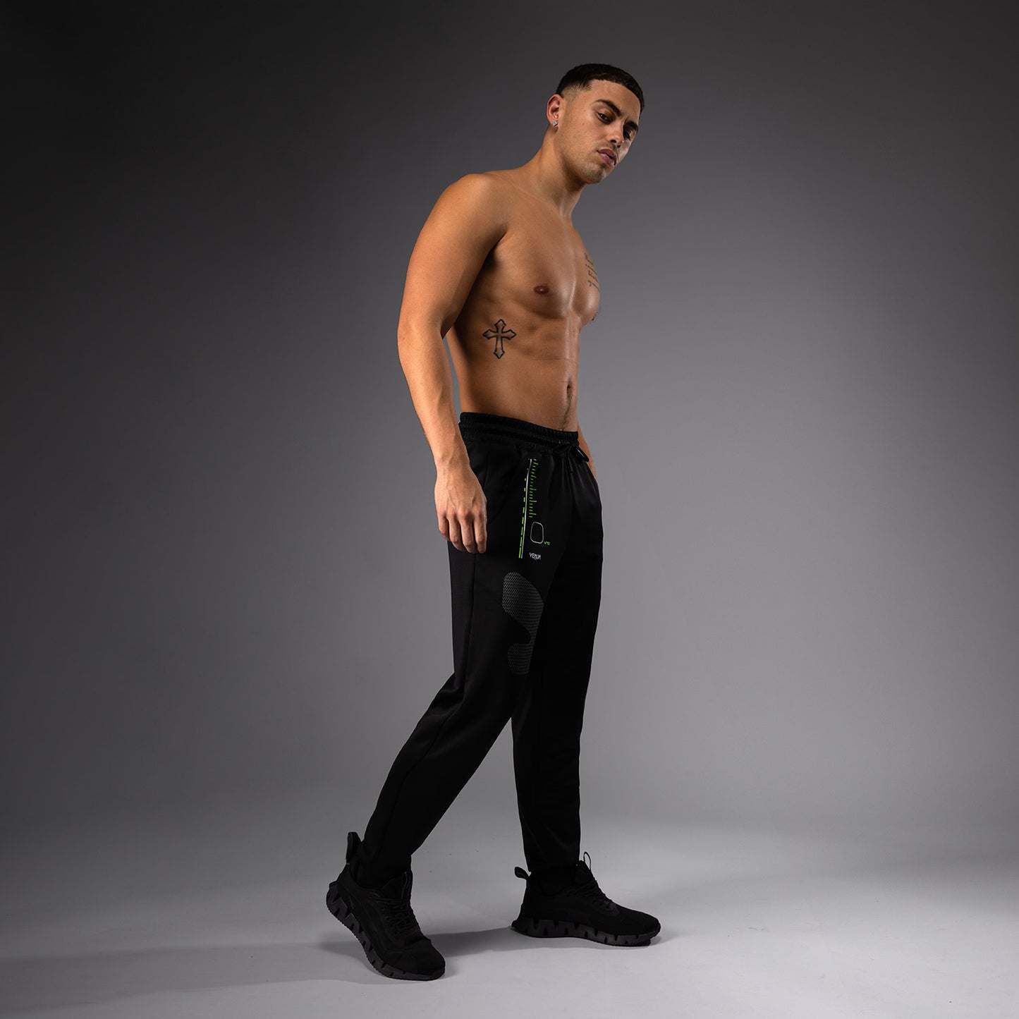 Venum Training Camp 4.0 Jogger - Black/Neon Green