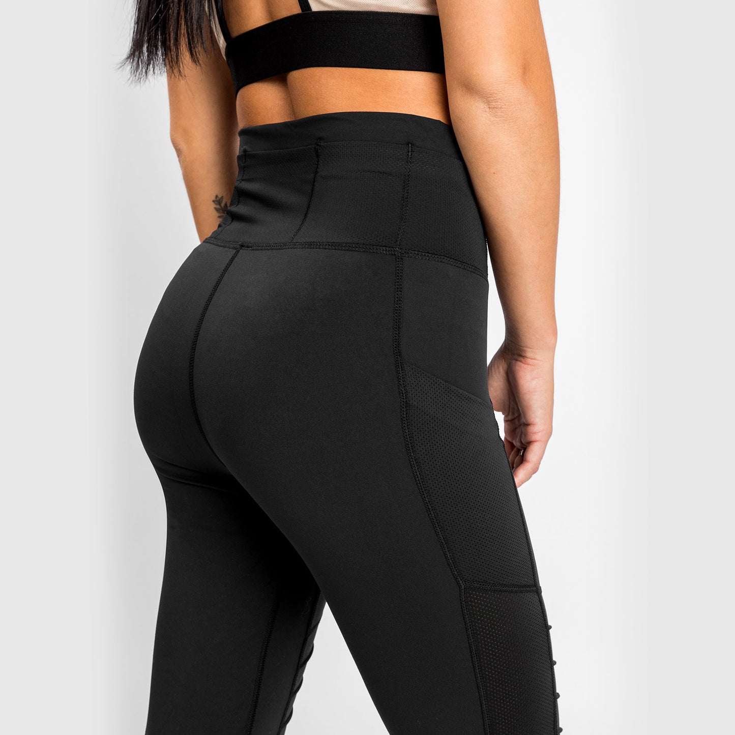 Venum Moto Leggings 7/8 - For Women - Black/Sand