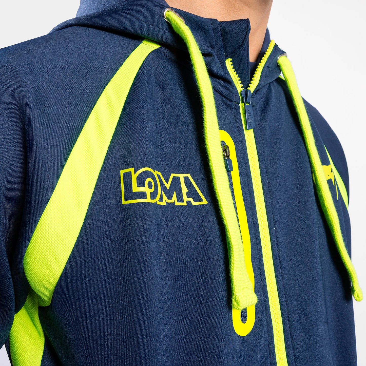 Venum Origins Hoodie Loma Edition Blue/Yellow