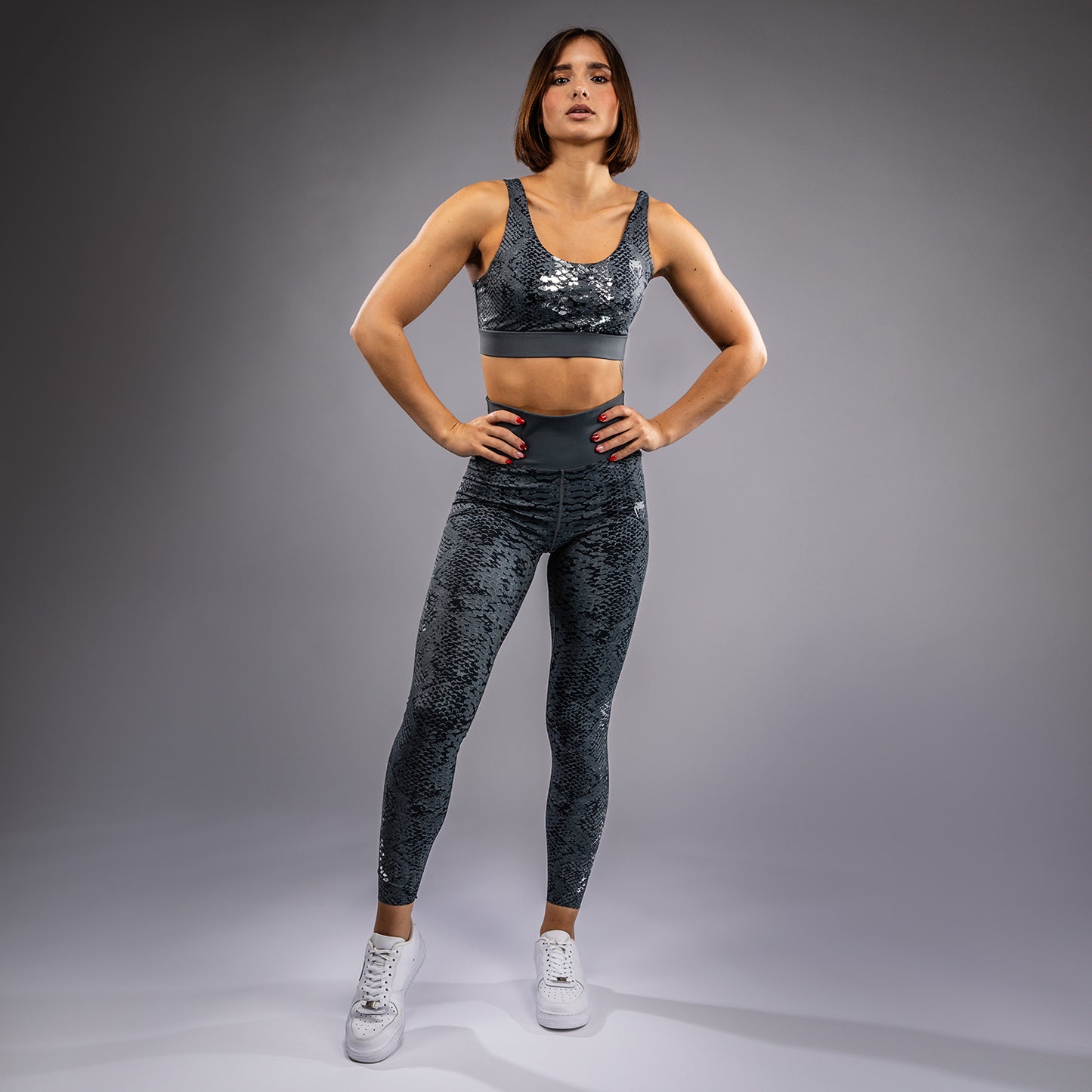 Venum Amazonia Women’s Sports Bra - Dark Grey