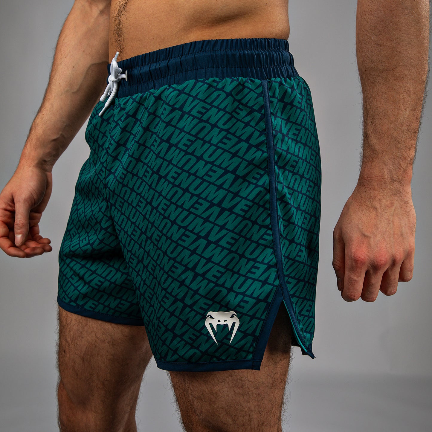 Venum Echo Board Shorts - Deep Ocean Blue/Emerald Green