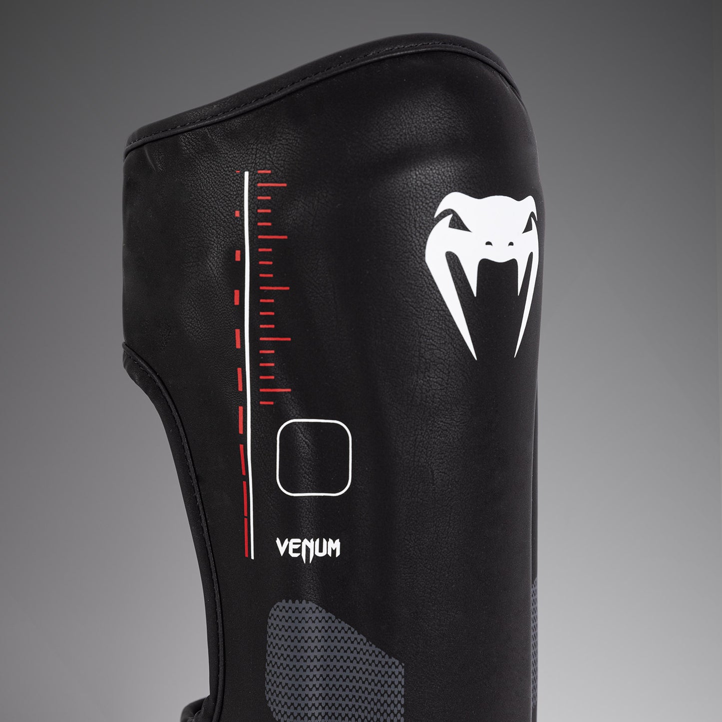 Venum Tactical XT Shinguards - Black/Fire Red