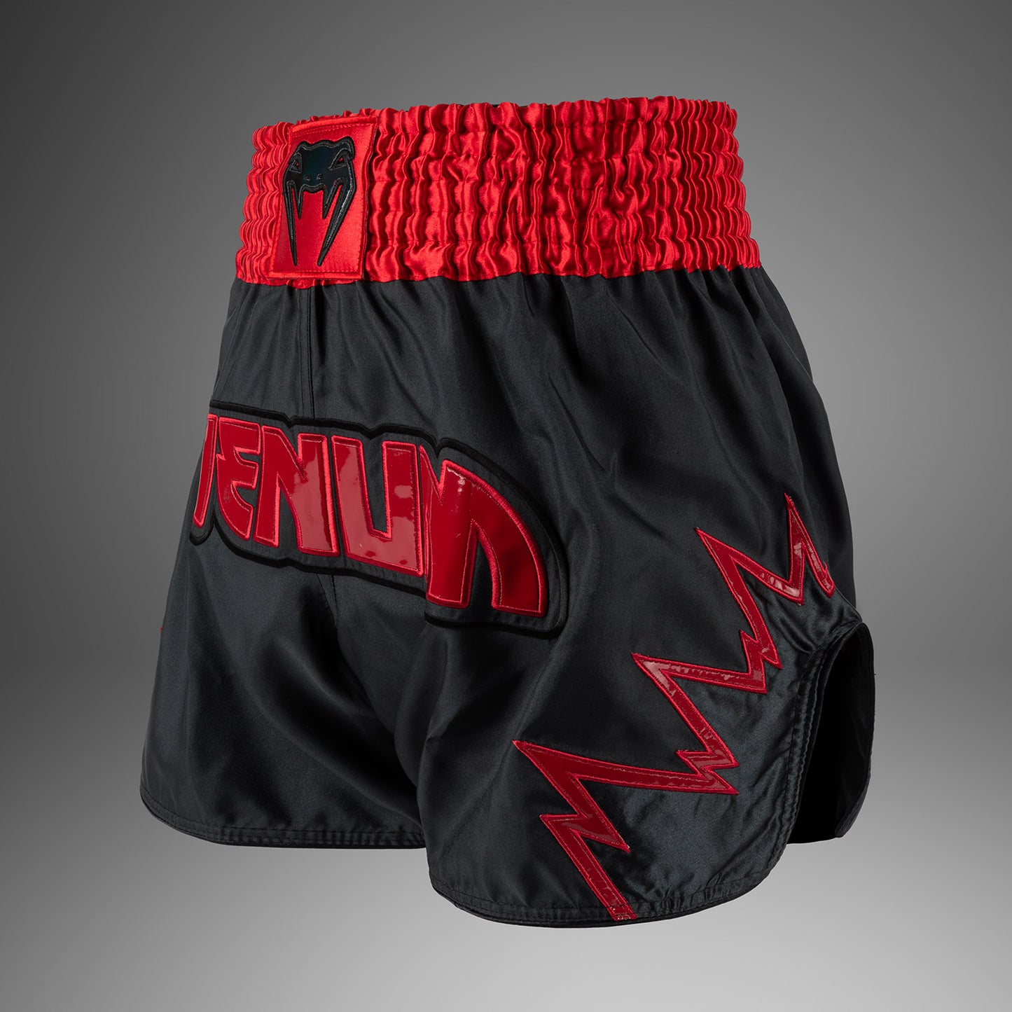 Venum Inferno Muay Thai Shorts - Charcoal Grey/Red