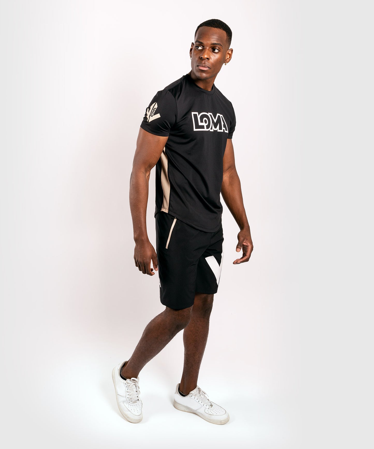 Venum Origins Dry Tech T-shirt - Black/White