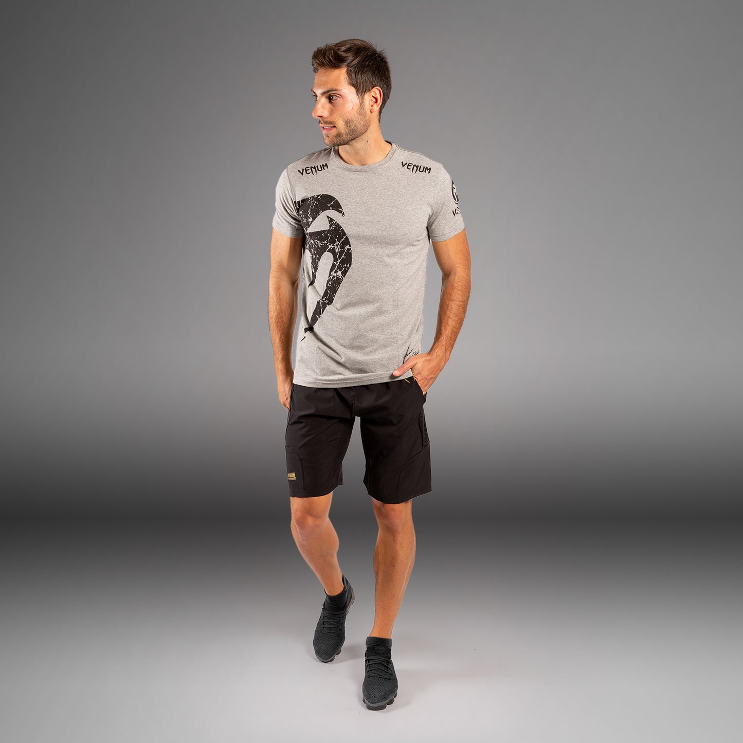 Venum Giant T-shirt - Grey/black
