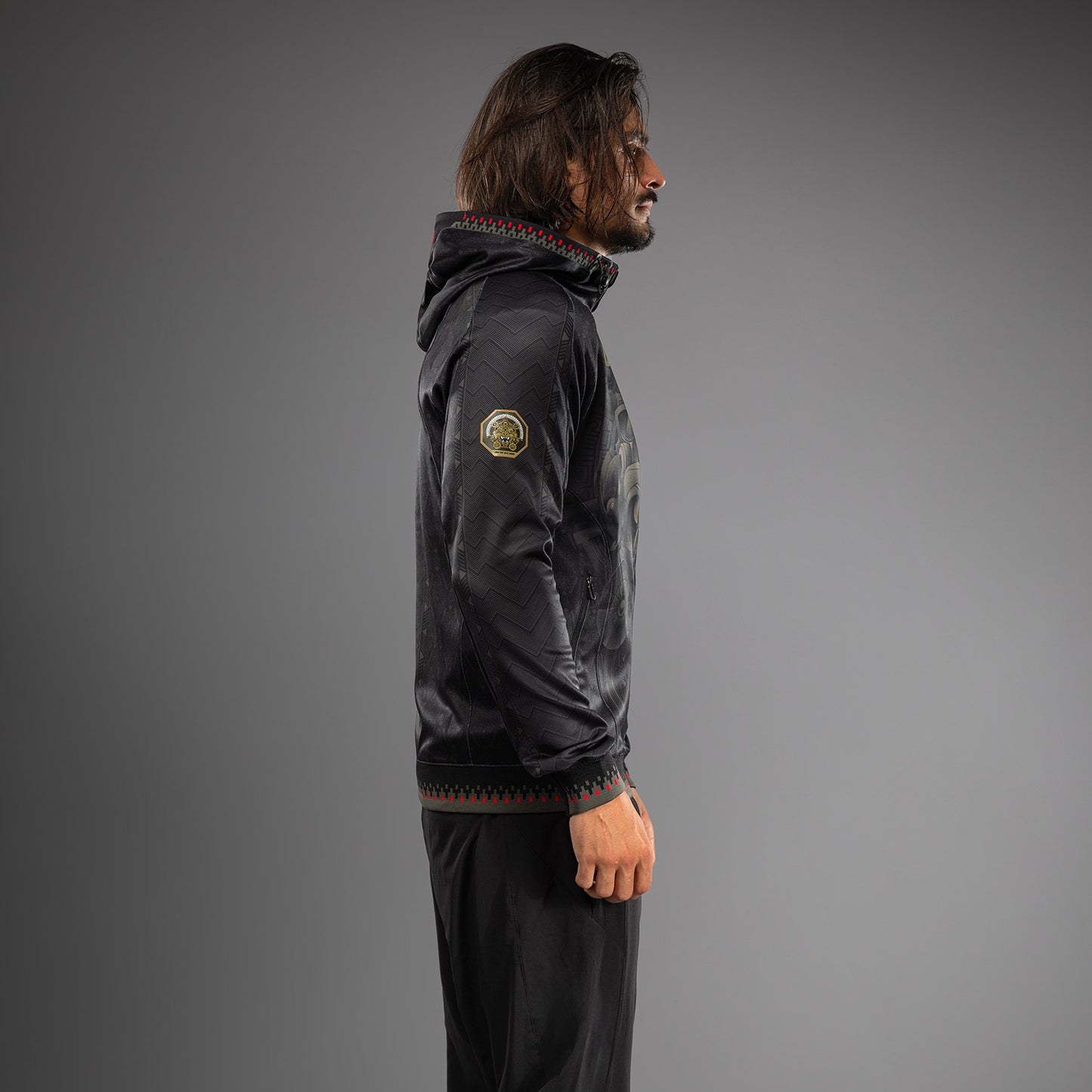 Men’s Noche UFC 2.0 By Venum Black Authentic Fight Night Walkout Hoodie