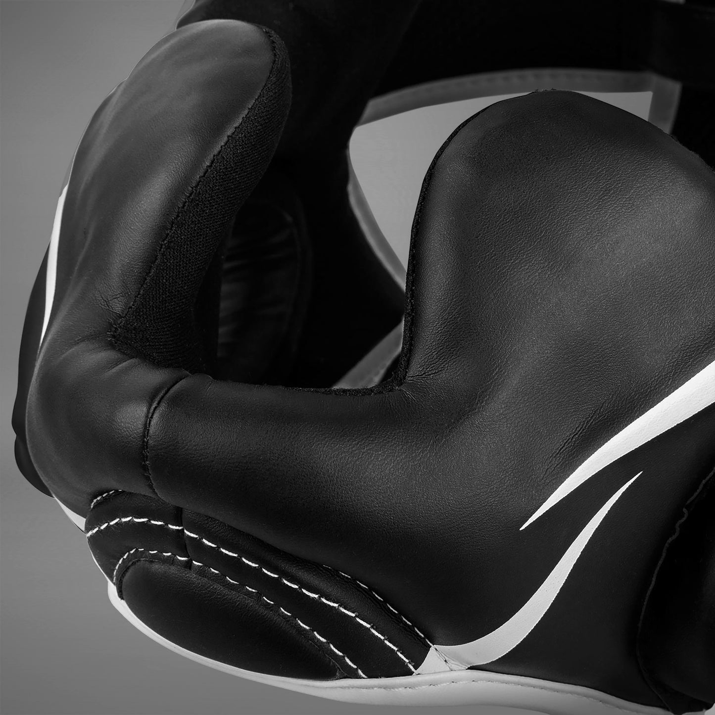 Venum Elite Headgear - Black/White