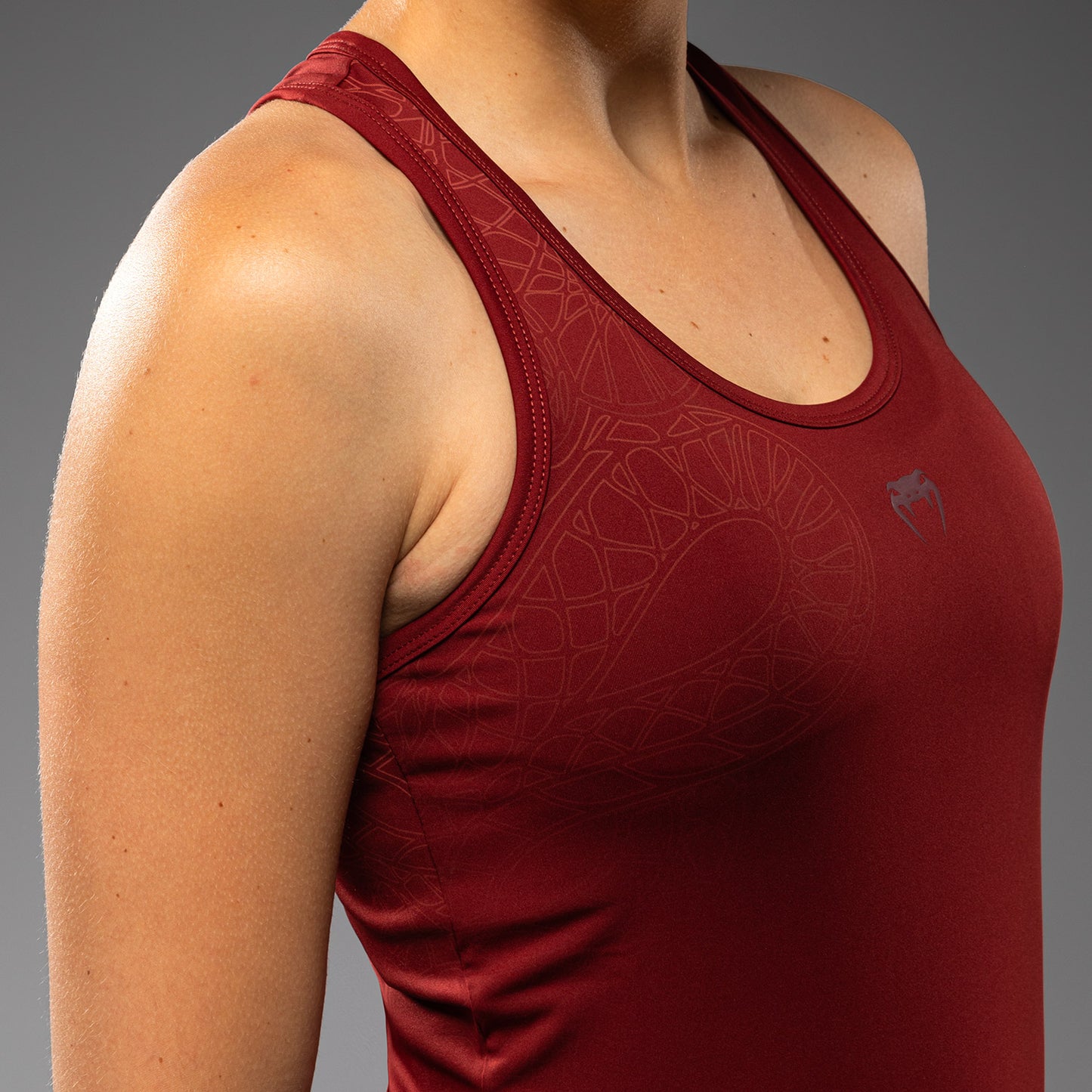 Venum Serpenti Women’s Tank Top - Burgundy/Ivory
