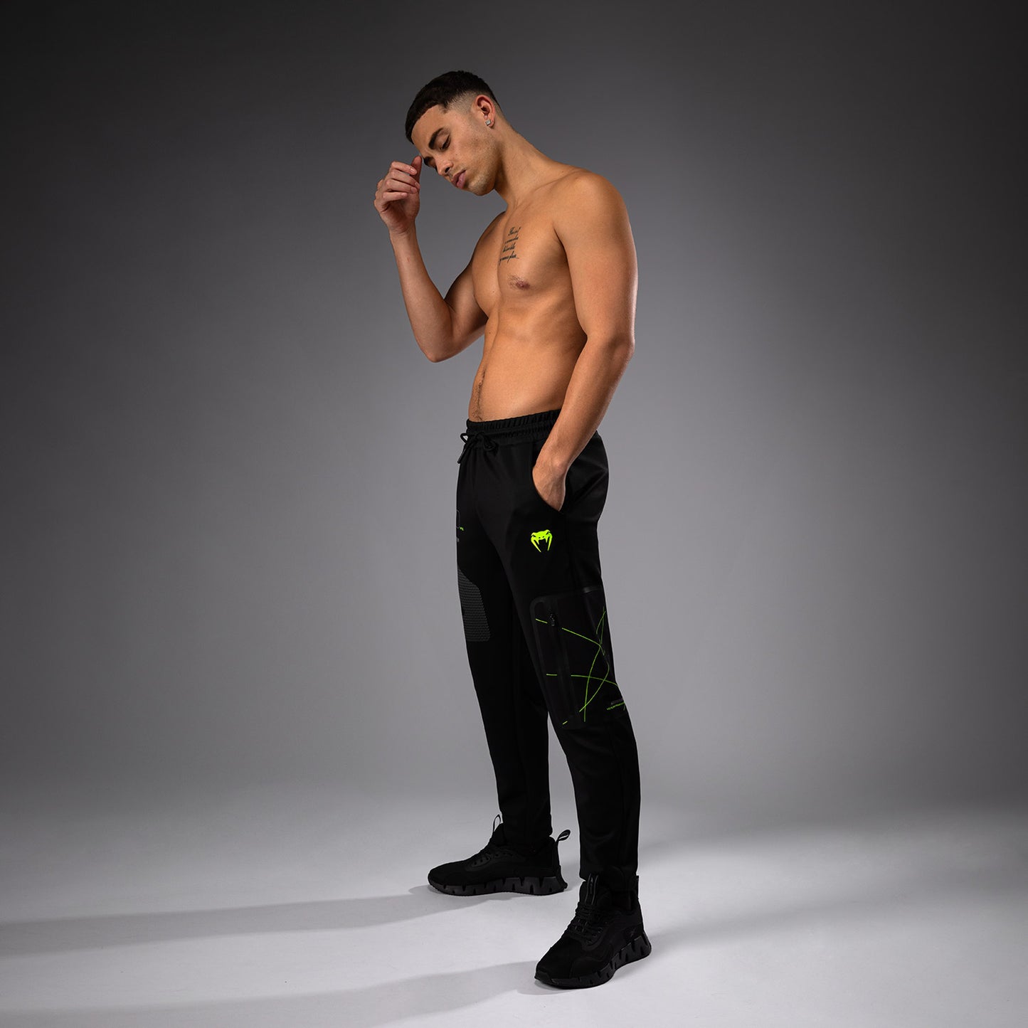 Venum Training Camp 4.0 Jogger - Black/Neon Green