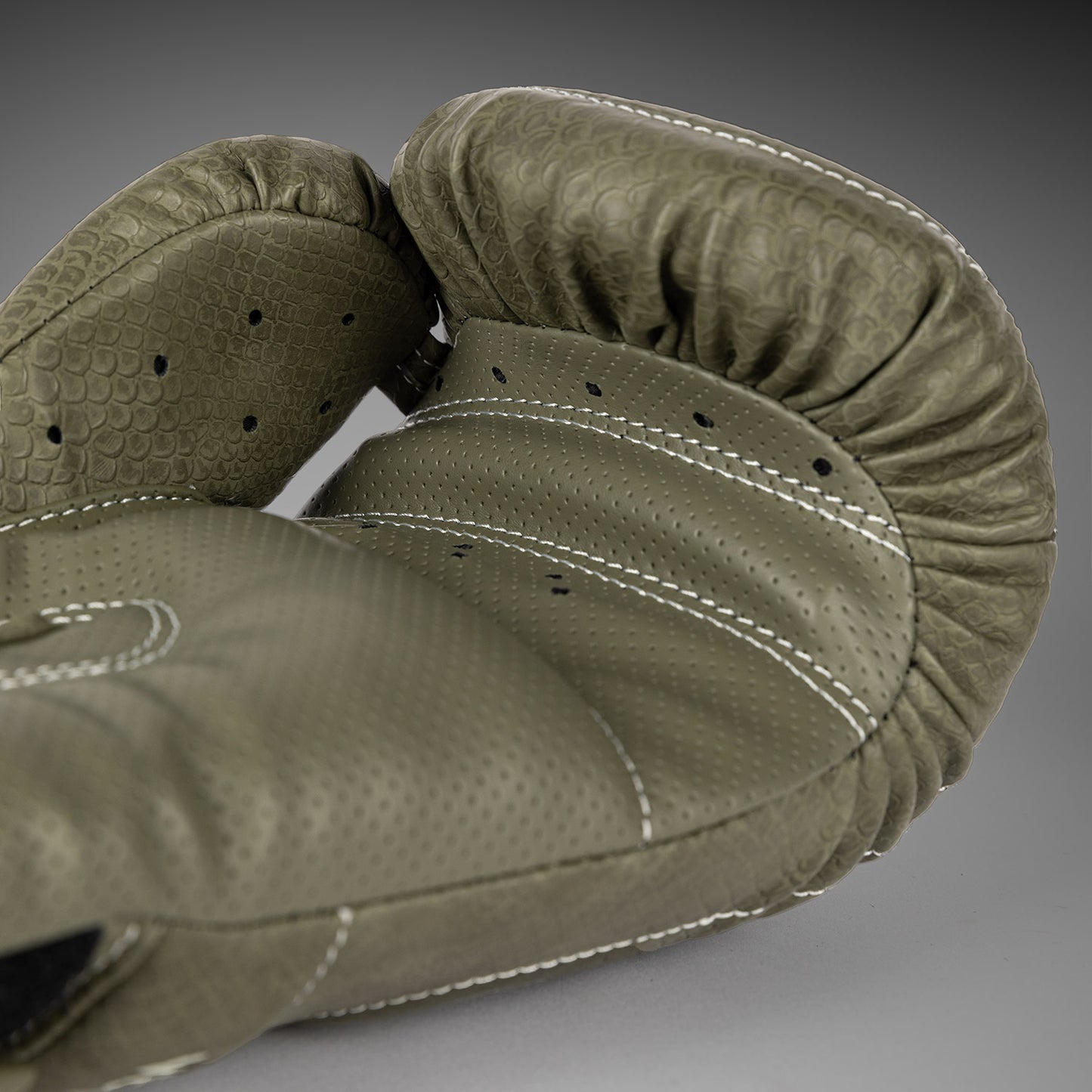 Venum Impact Evo Scales Boxing Gloves - Army Green