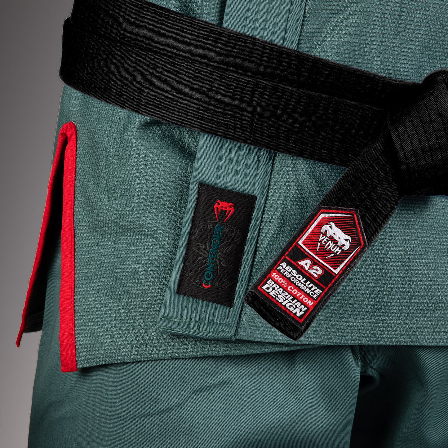 Venum Contender 3.0 Brazilian Jiu Jitsu Gi - Ocean Green