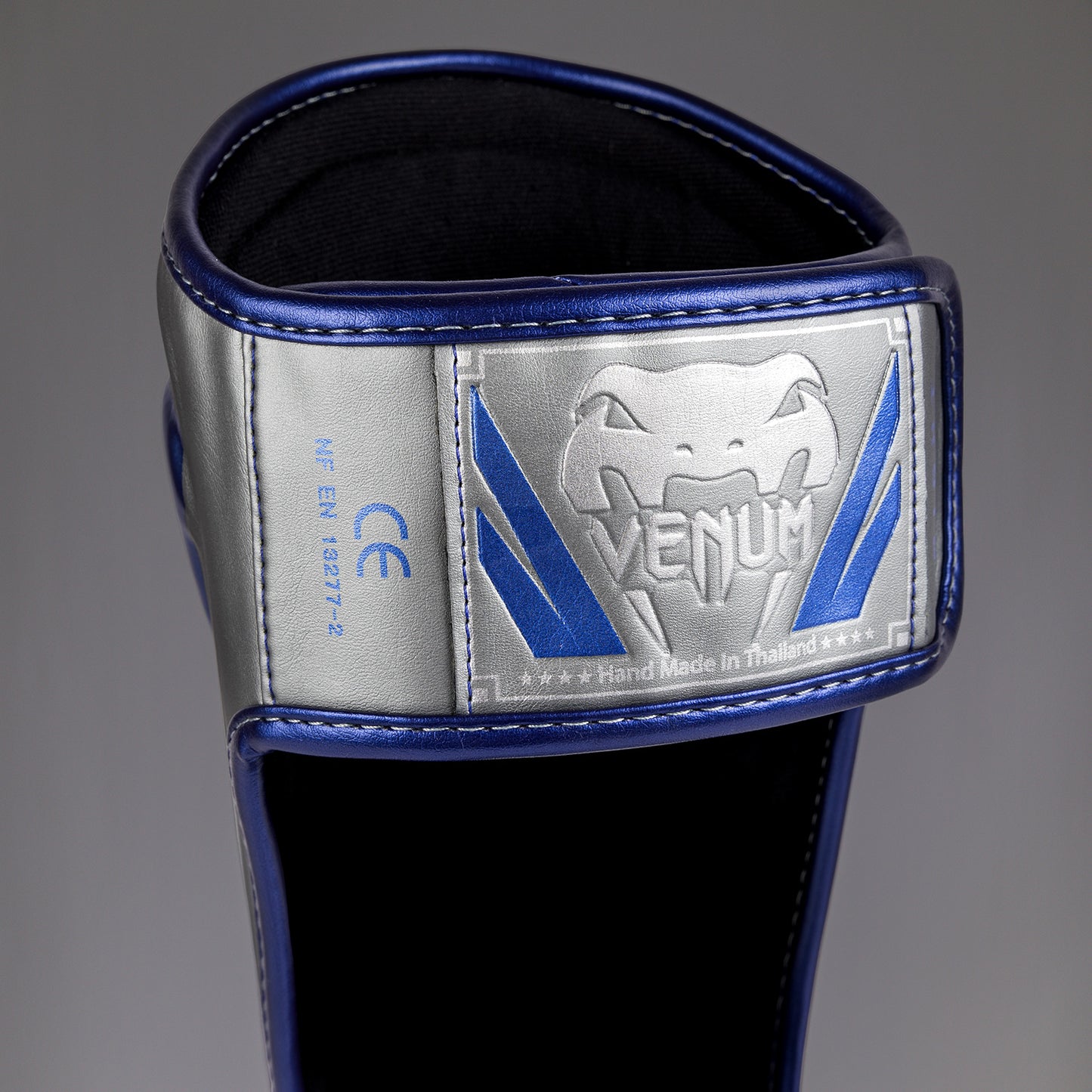 Venum Elite Shin Guards - Grey - Special Edition