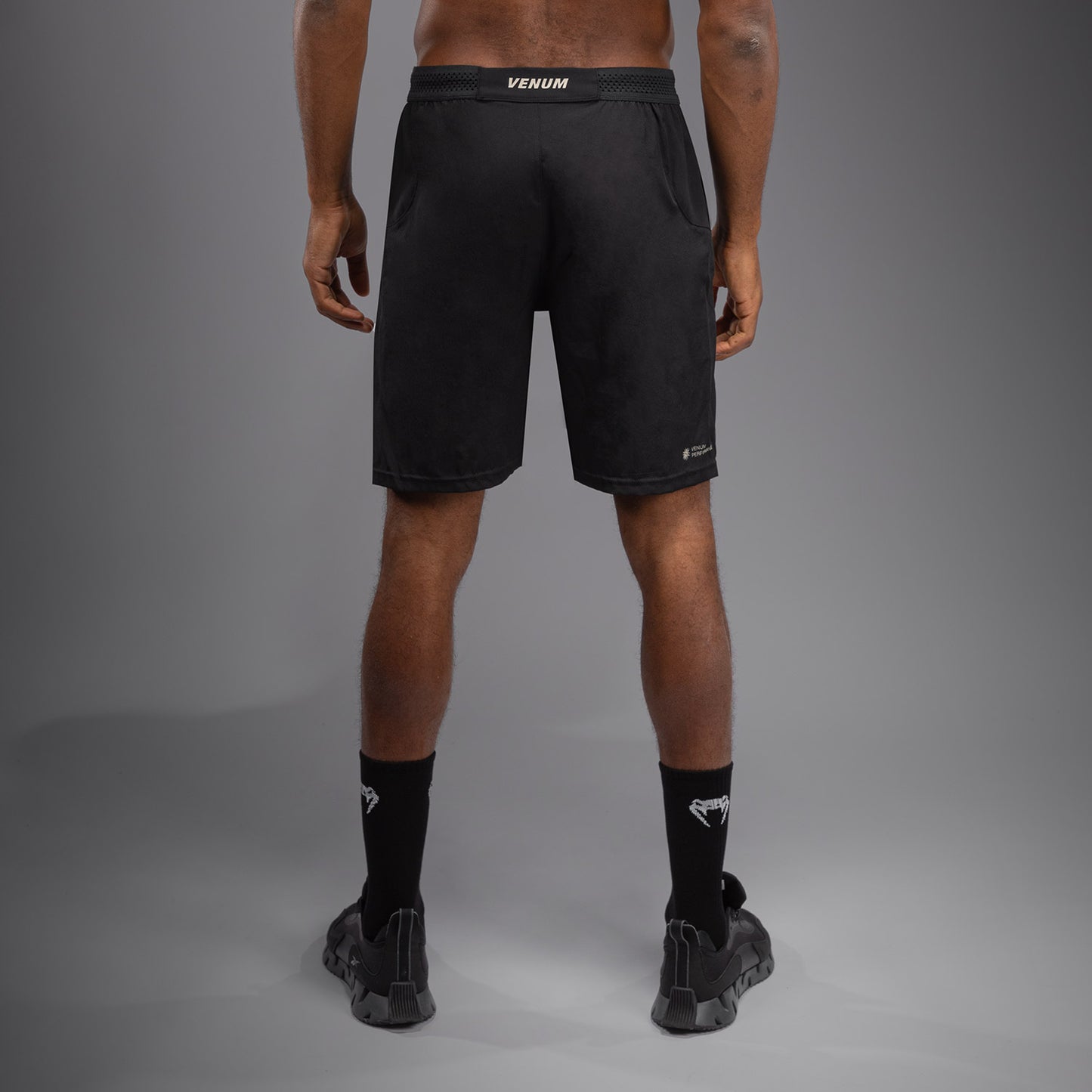 Venum G-Fit Air Men's Training Shorts - Deep Black/Fire Red