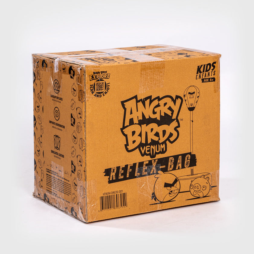 Venum Angry Birds Standing Punching Bag - For Kids - Black