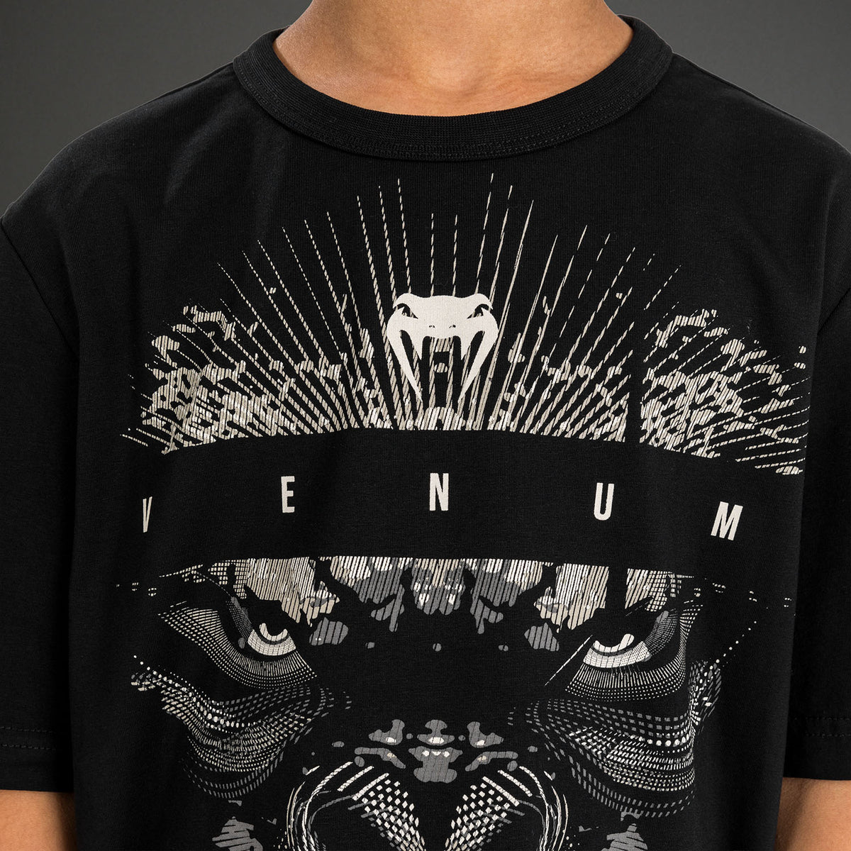 Venum Gorilla Jungle T-Shirt for Kids - Black/White