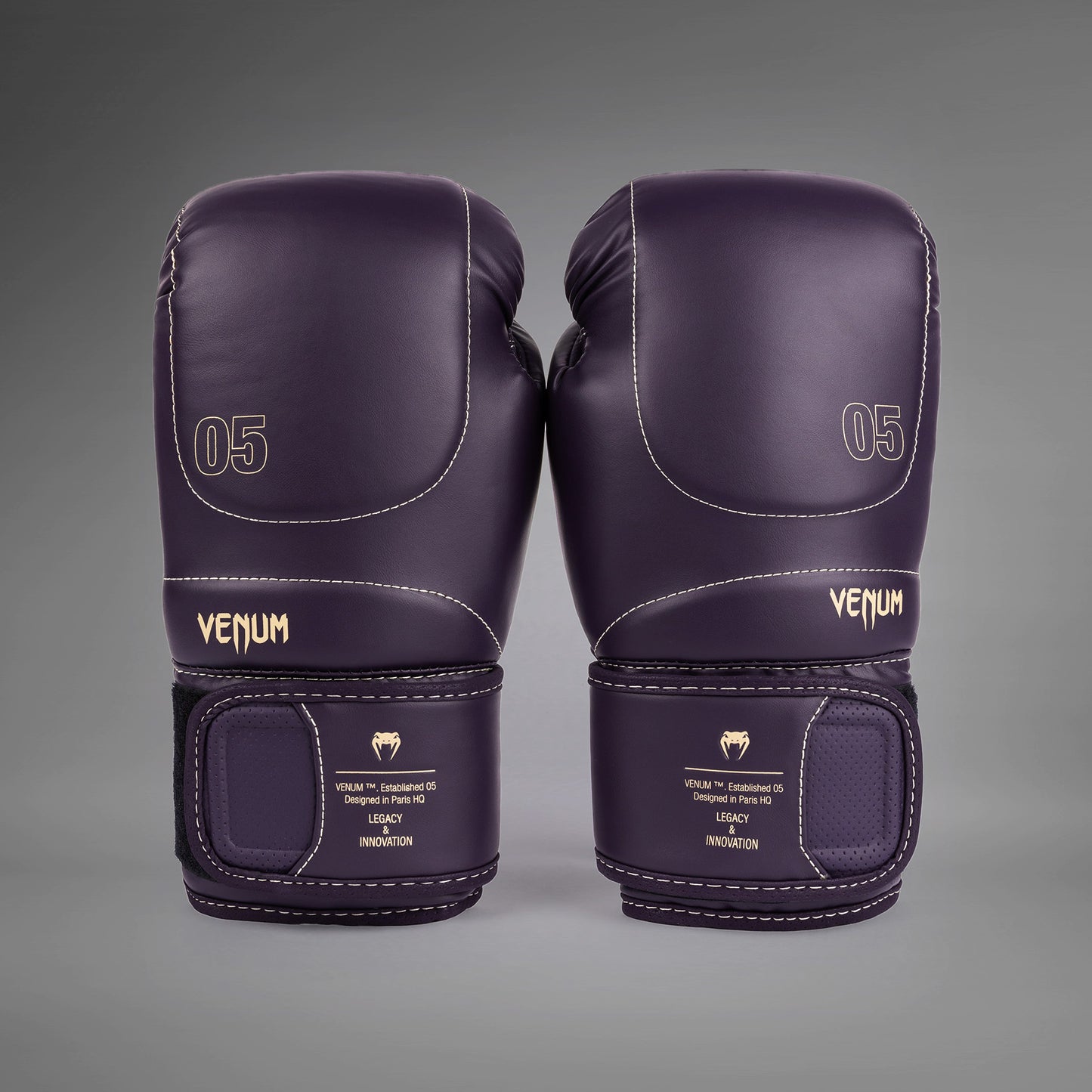 Venum Impact Evo Boxing Gloves - Deep Purple